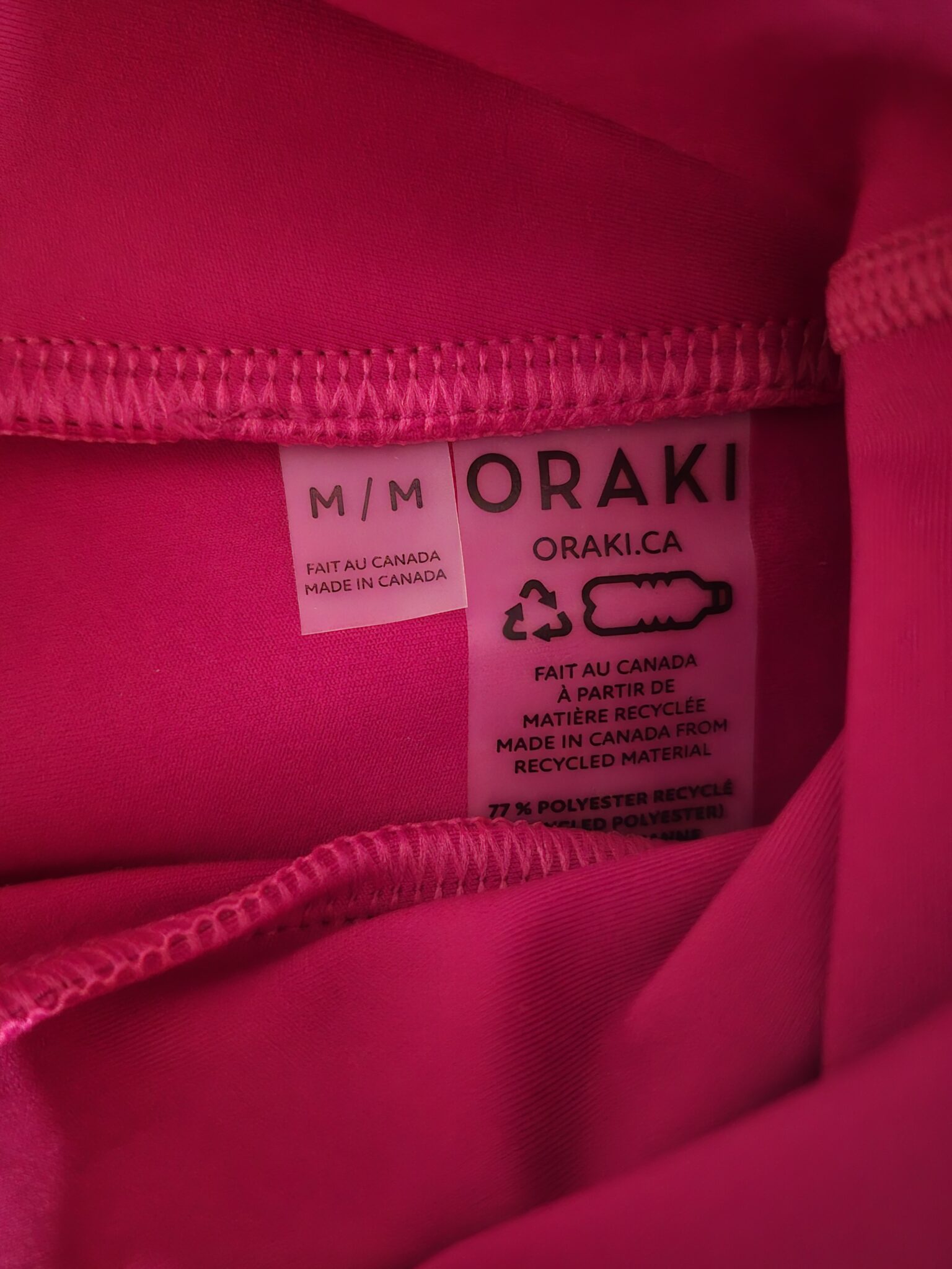 Image for Raspberry biker shorts