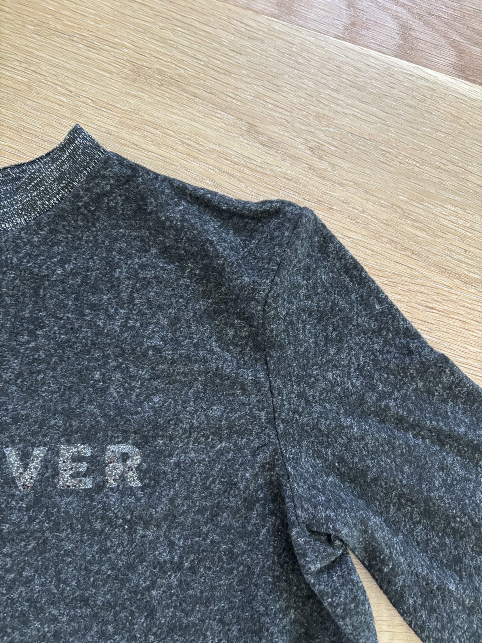 Image for T-shirt with "Whatever "ZARA (S)