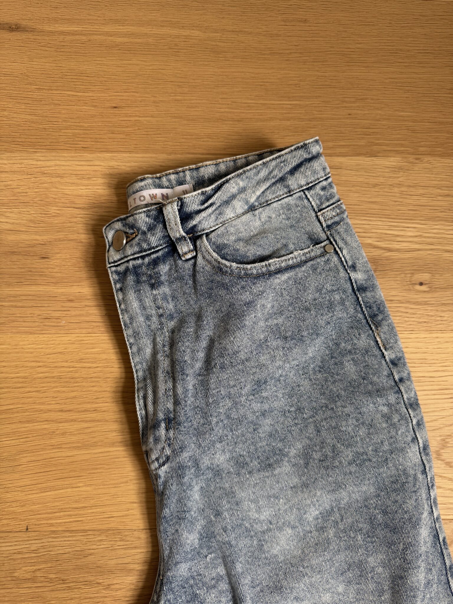 Image for Jeans délavé taille haute