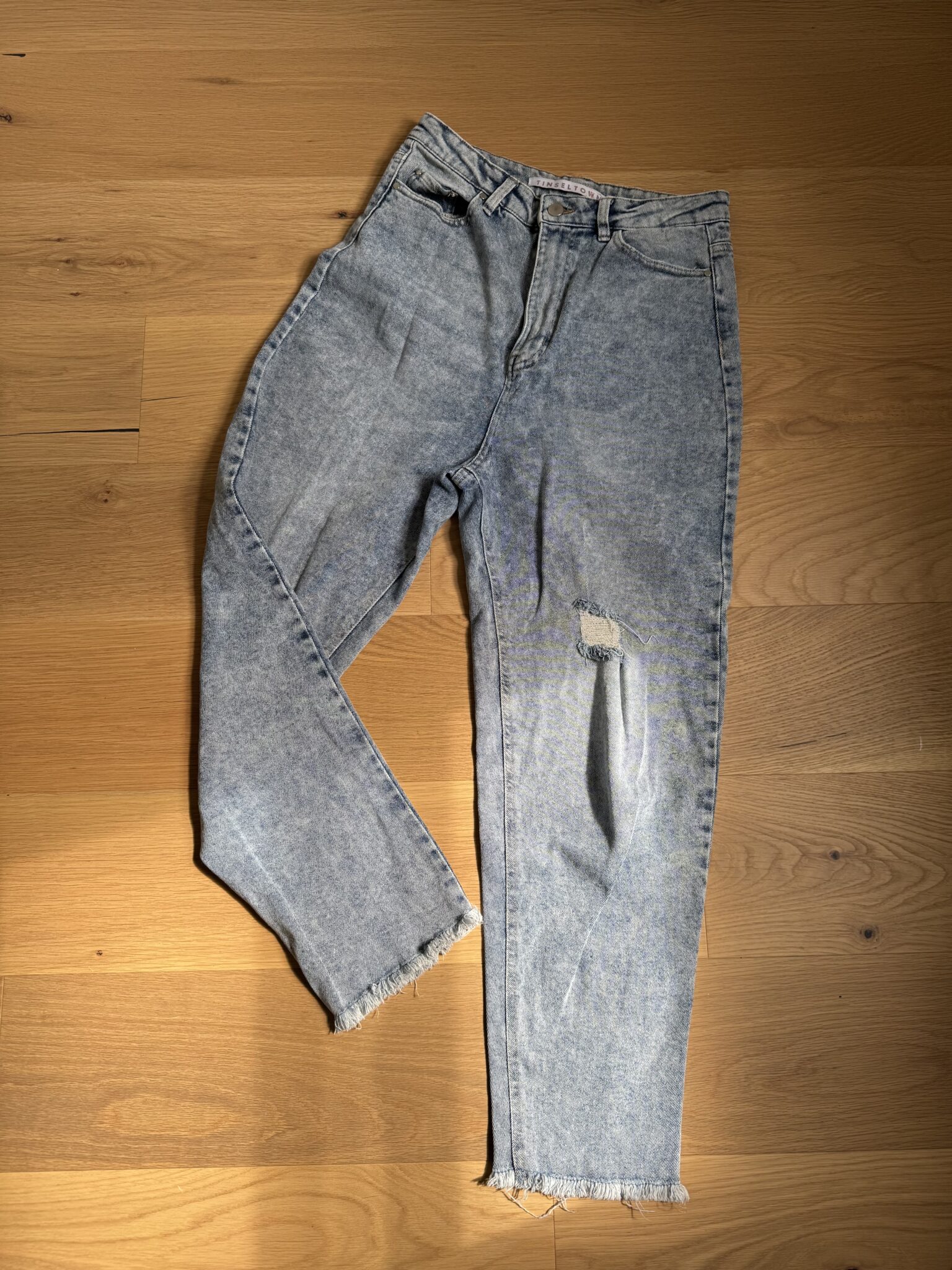 Image for Jeans délavé taille haute