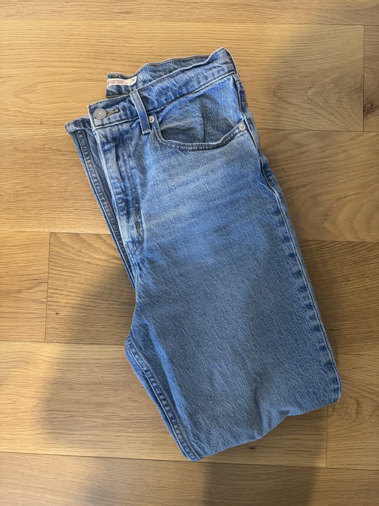 Image for Jeans Levis droit étroit années 70