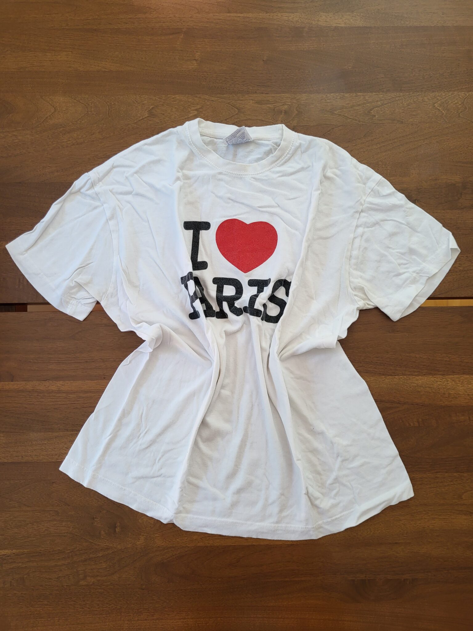 Featured image for T-shirt classique I love Paris touriste
