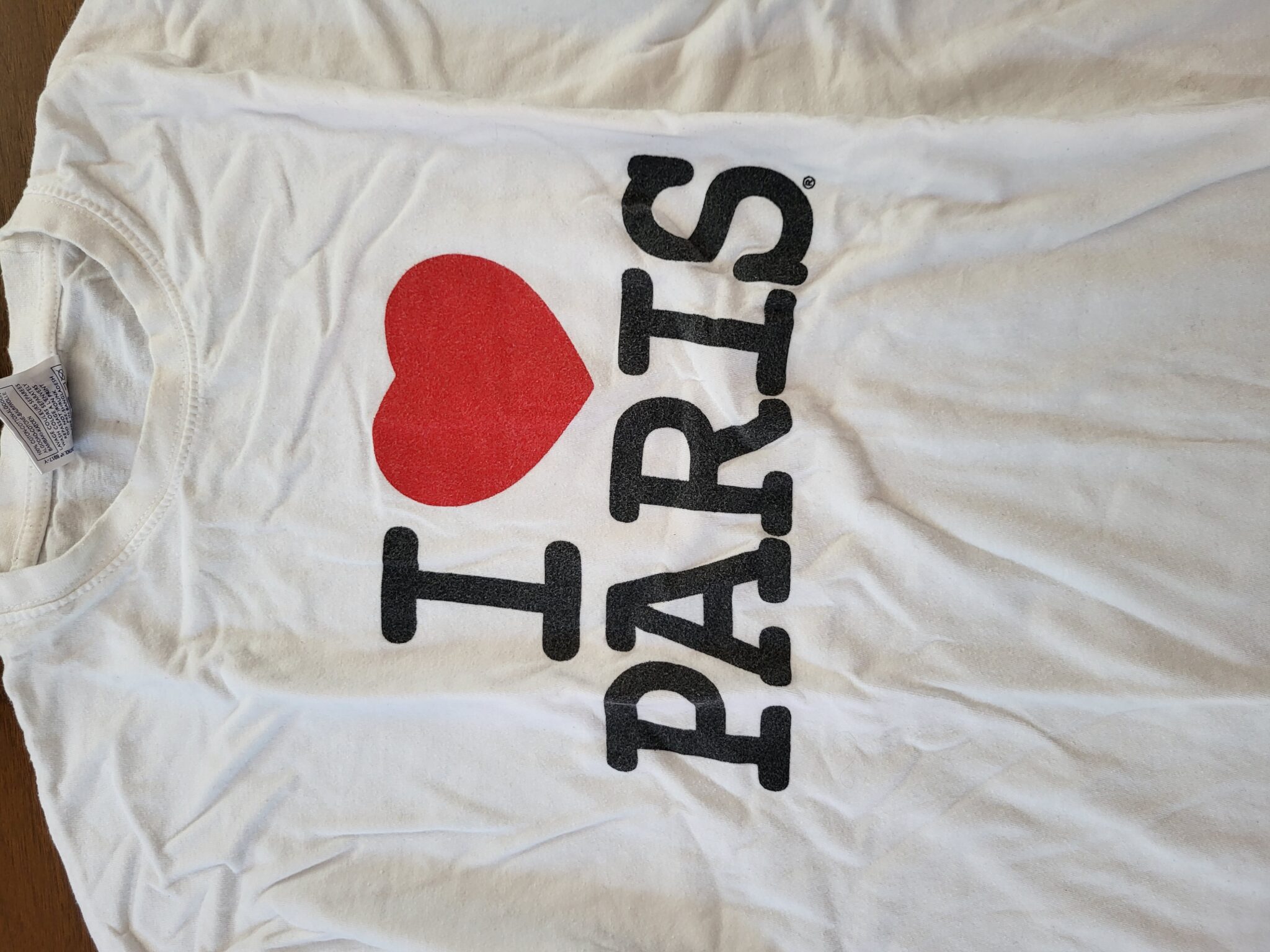 Image for T-shirt classique I love Paris touriste