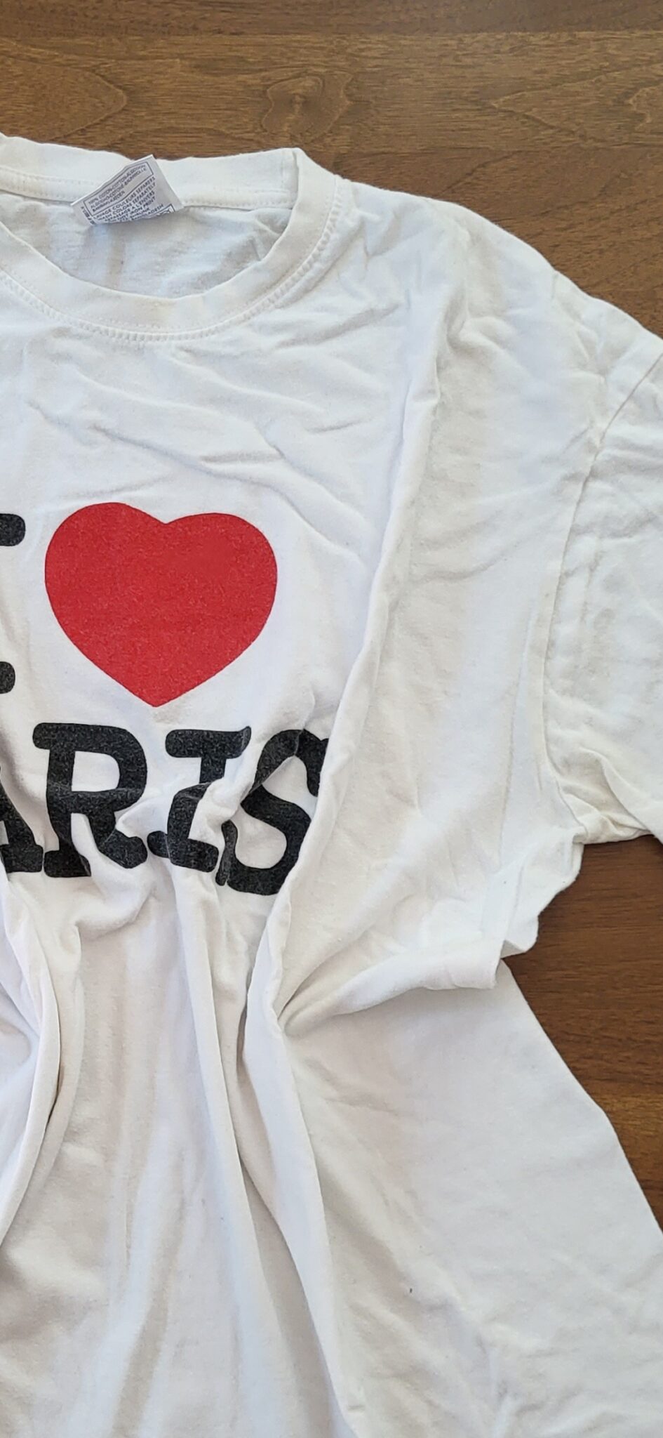 Image for T-shirt classique I love Paris touriste