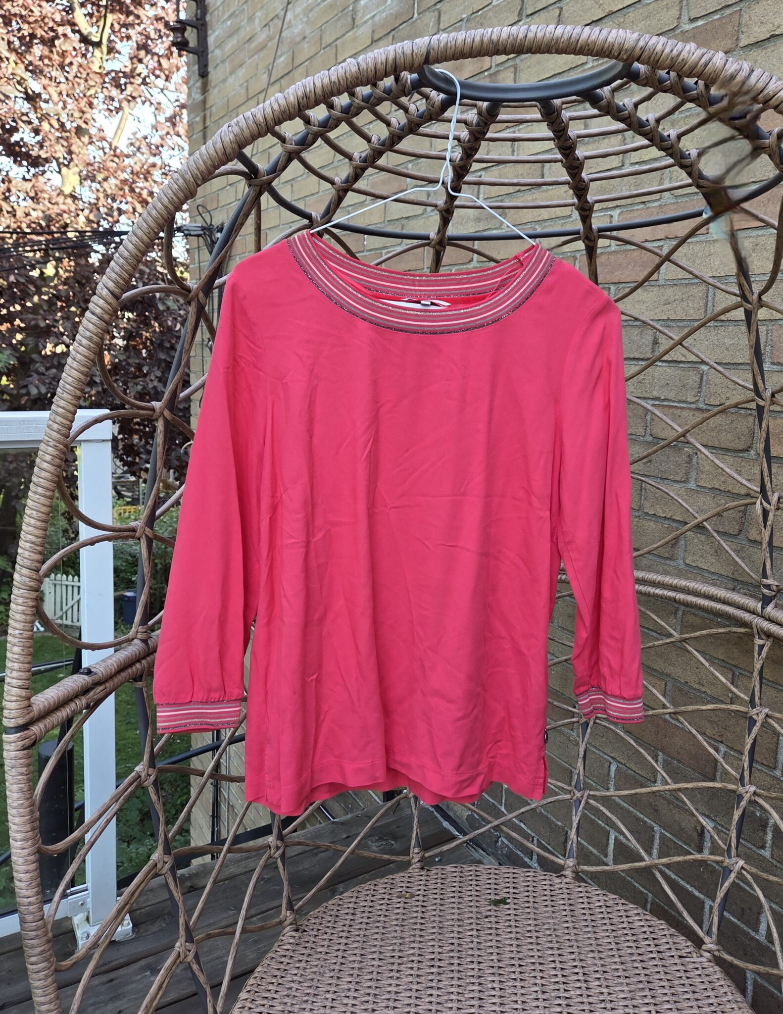 Featured image for SANDWICH Blouse rouge/fuschia vif jamais portée
