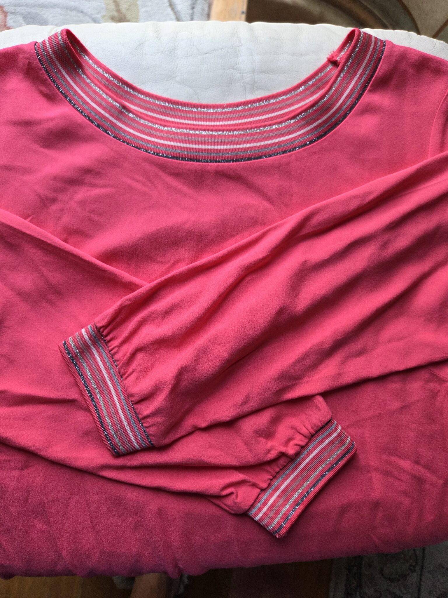 Image for SANDWICH Blouse rouge/fuschia vif jamais portée