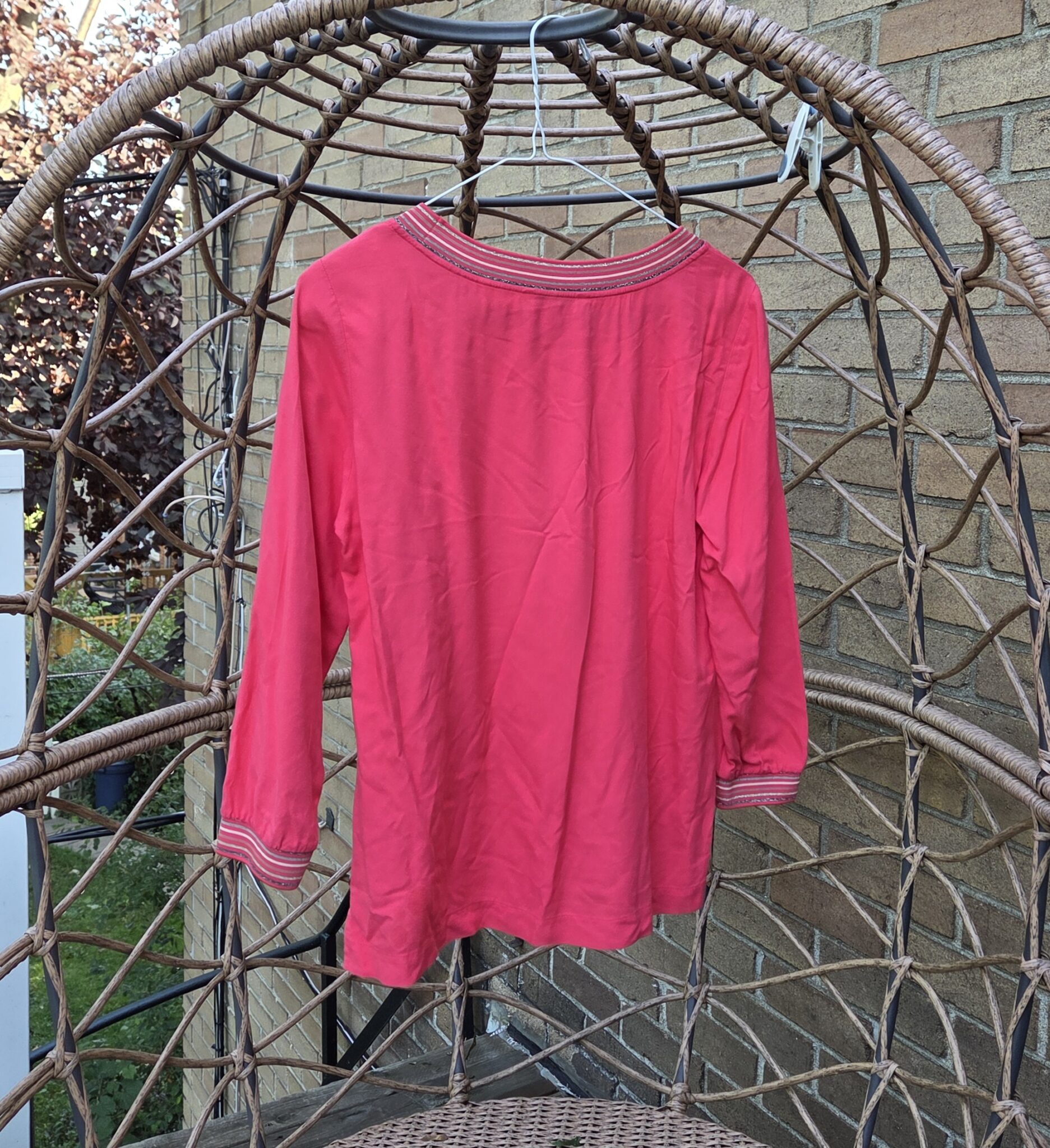 Image for SANDWICH Blouse rouge/fuschia vif jamais portée