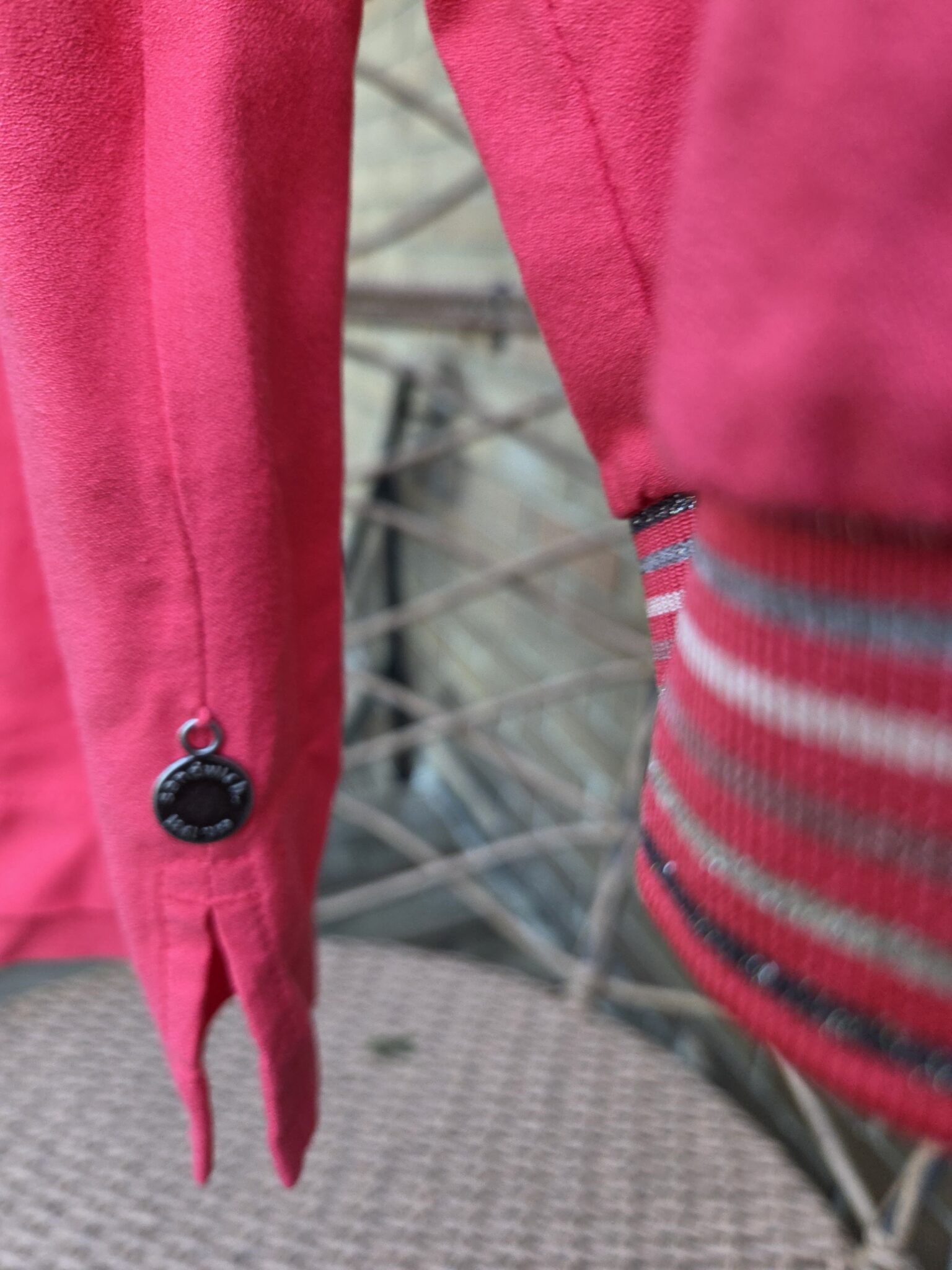 Image for SANDWICH Blouse rouge/fuschia vif jamais portée