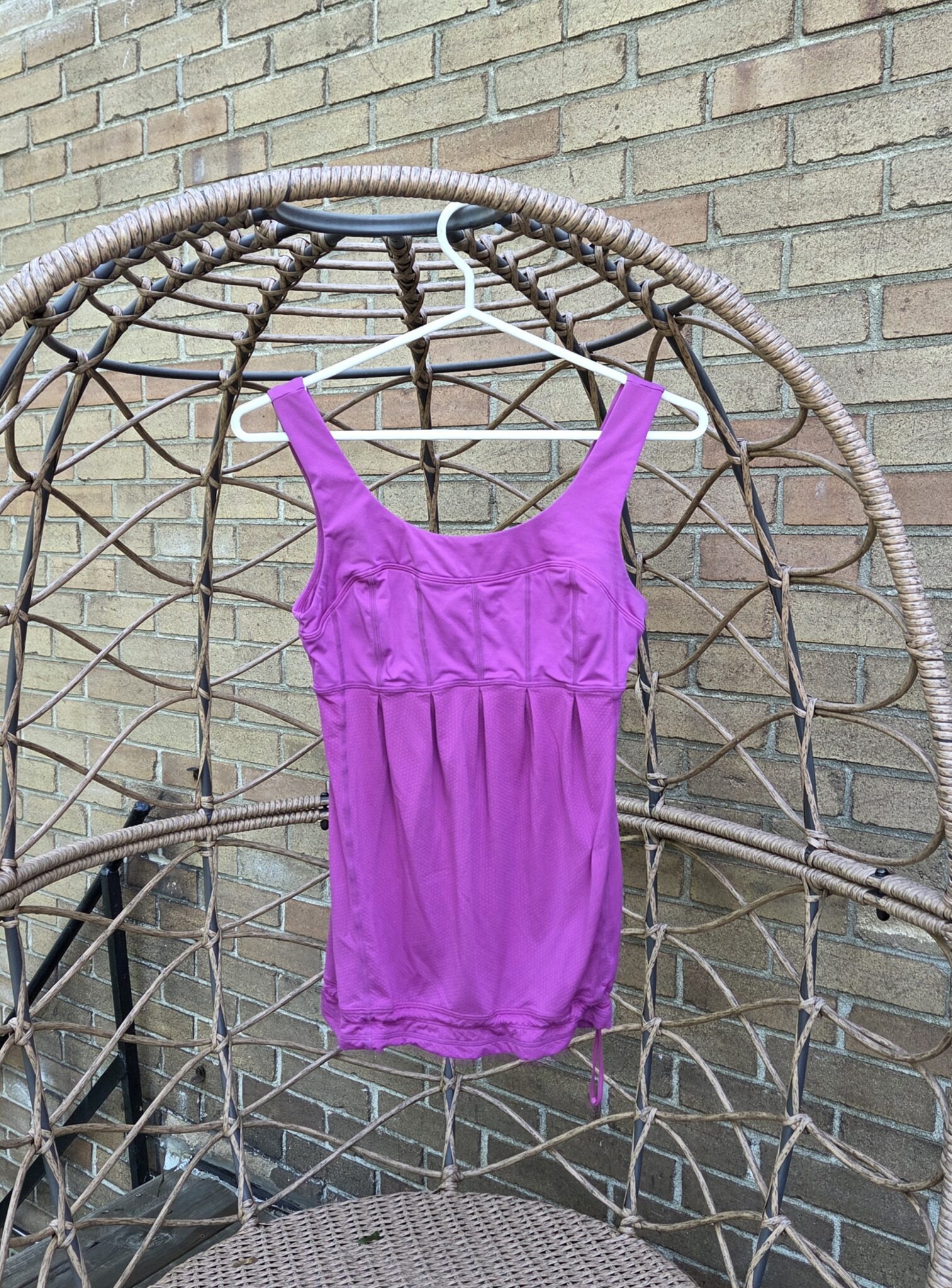 Image for Camisole plissée Lululemon, taille 4