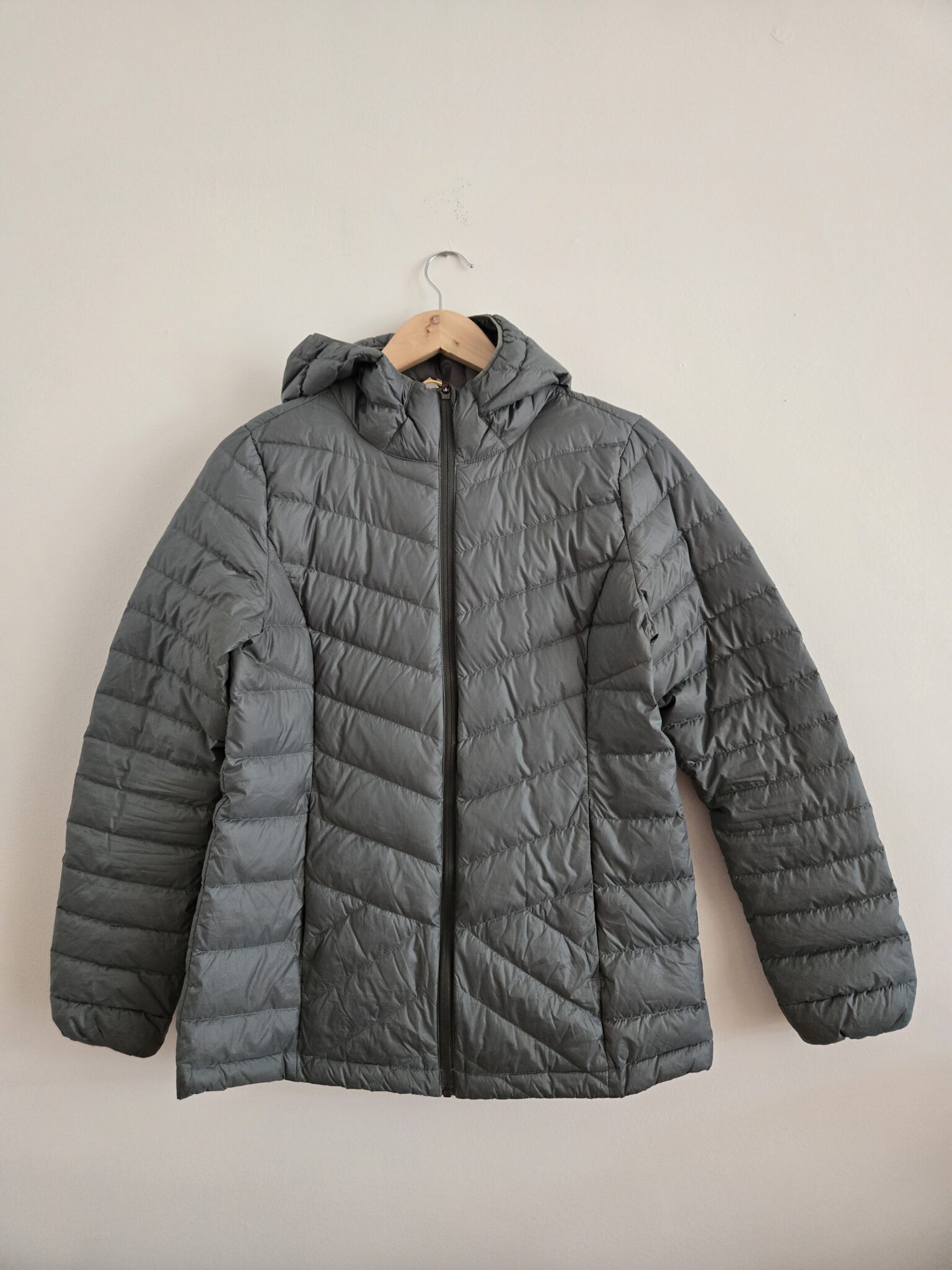 Image for Sage green down jacket