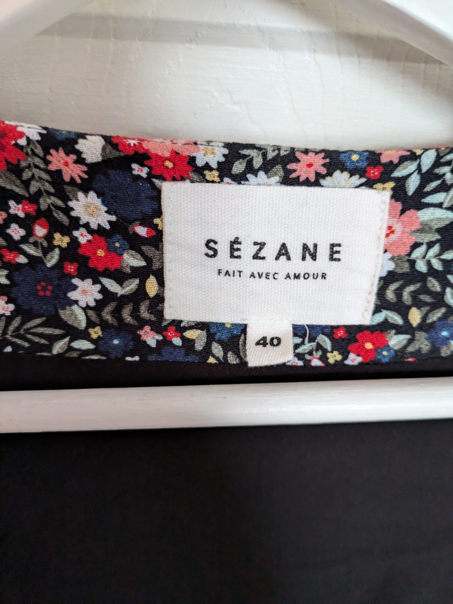 Image for Robe Sézane modèle Estelle fleurs des bois t.40