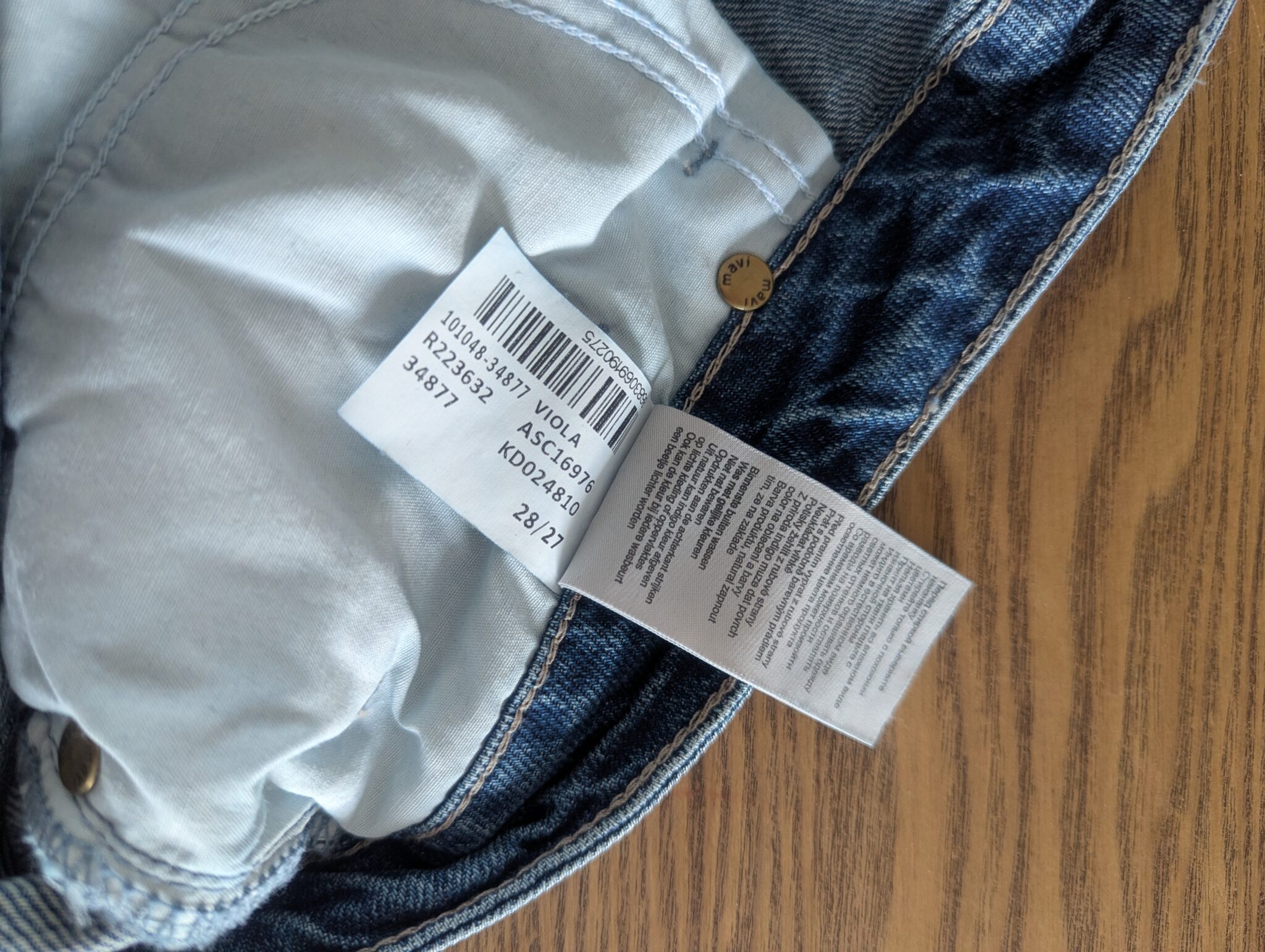 Image for Jeans Viola Mavi