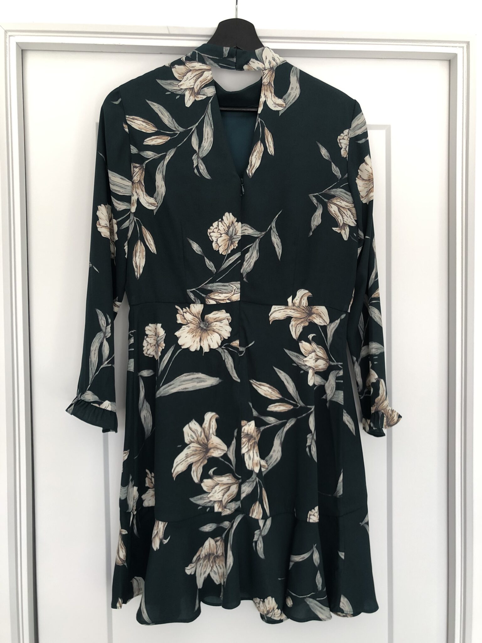 Image for Emerald floral dress RW&co