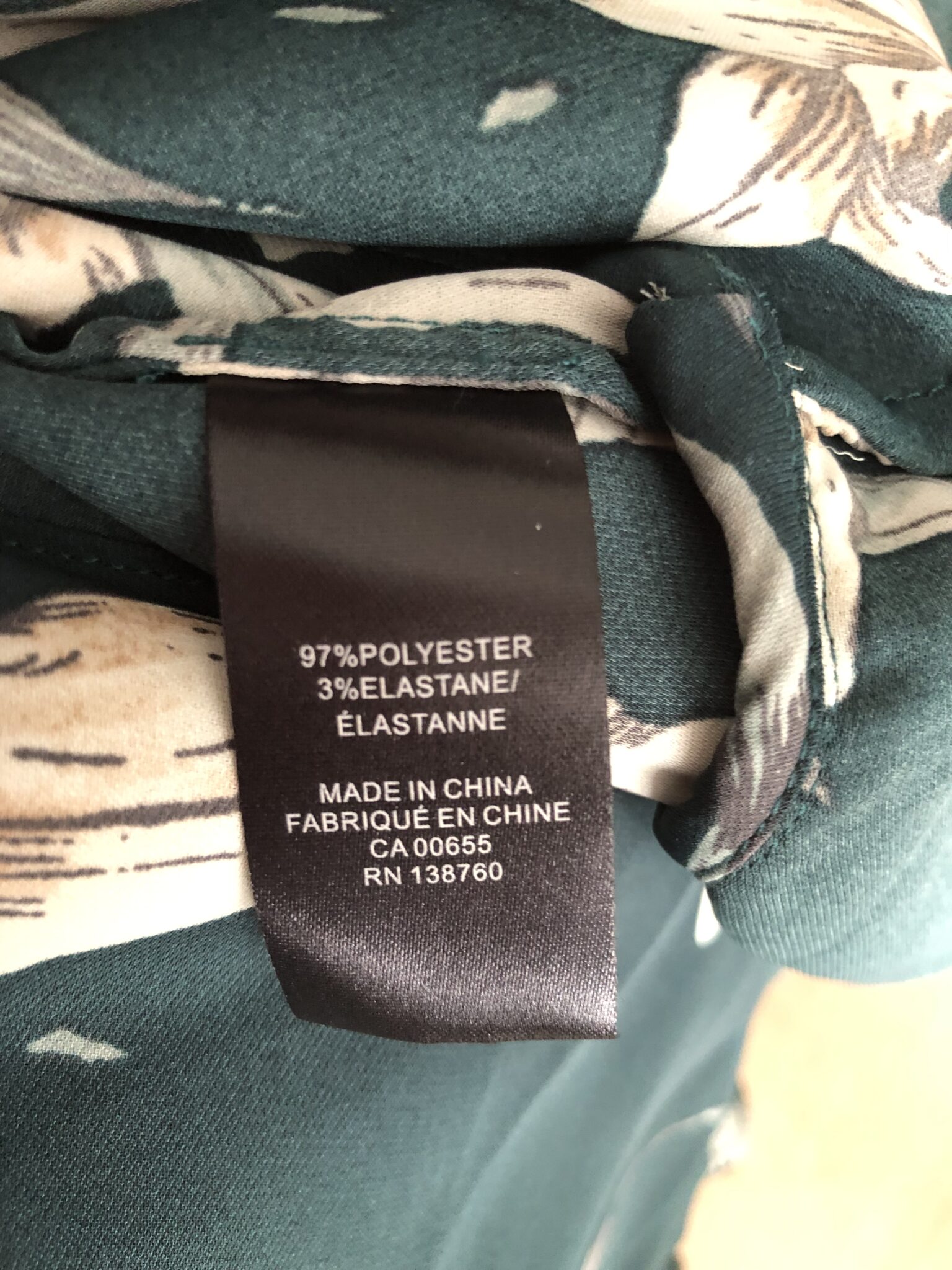 Image for Emerald floral dress RW&co