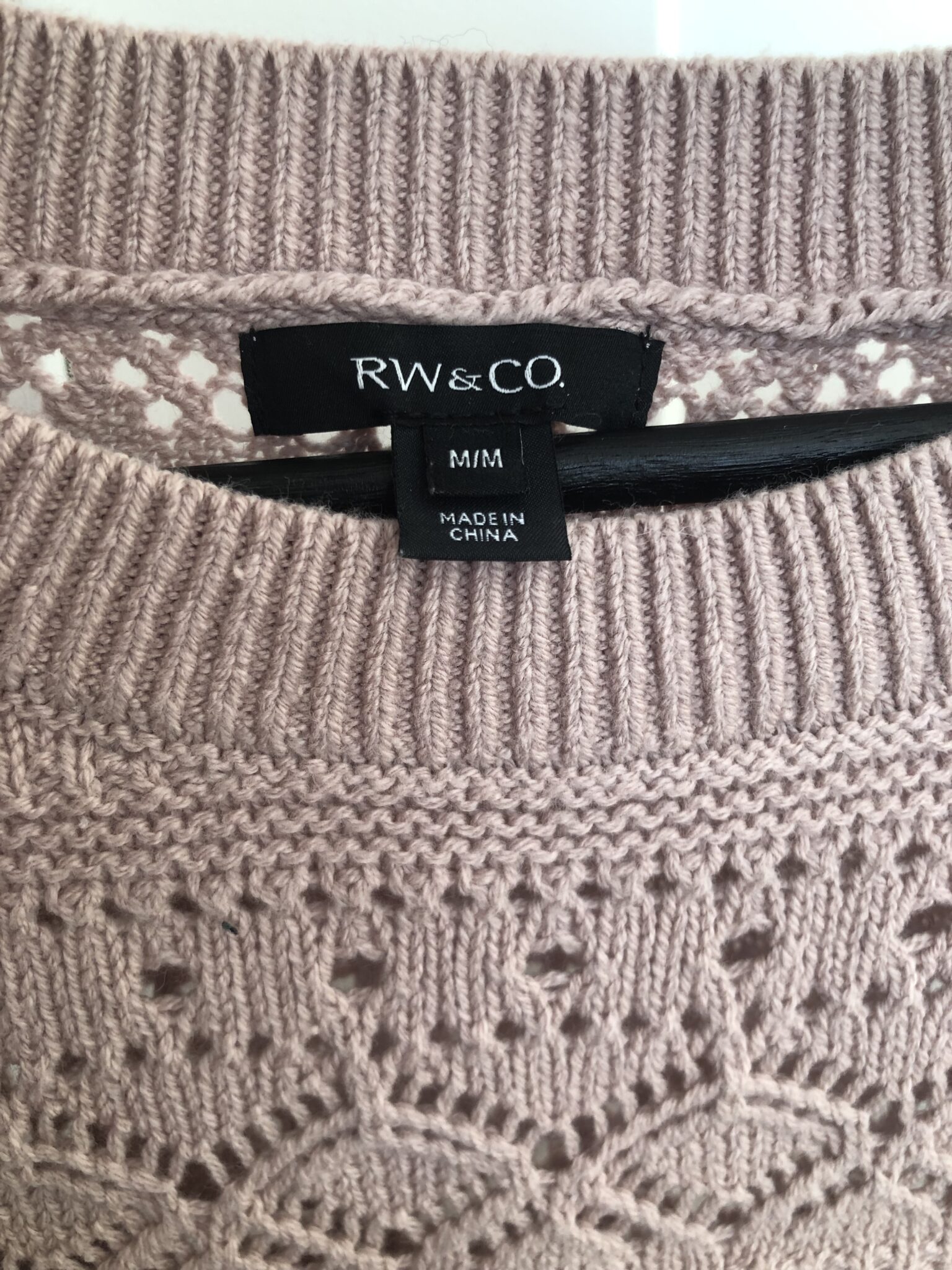Image for RWCo crocheted jumper