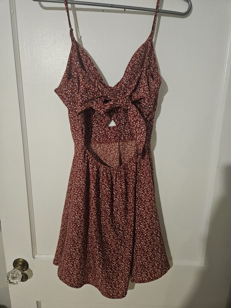 Image for Short red dress