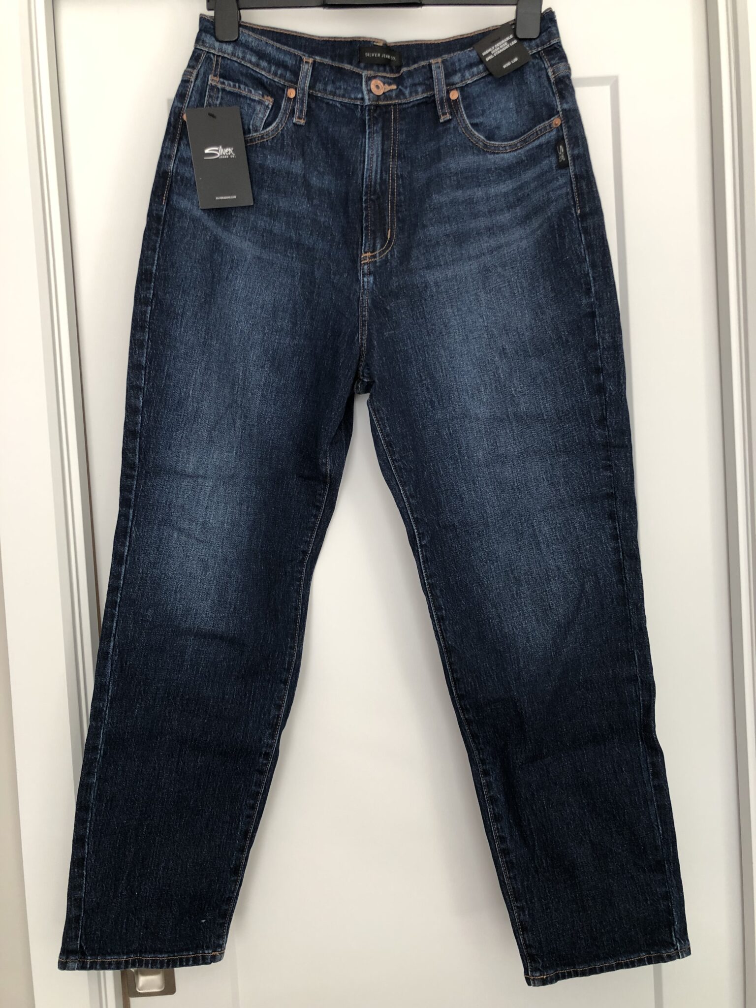 Featured image for Highly Desirable Straight Jeans SILVER JEANS