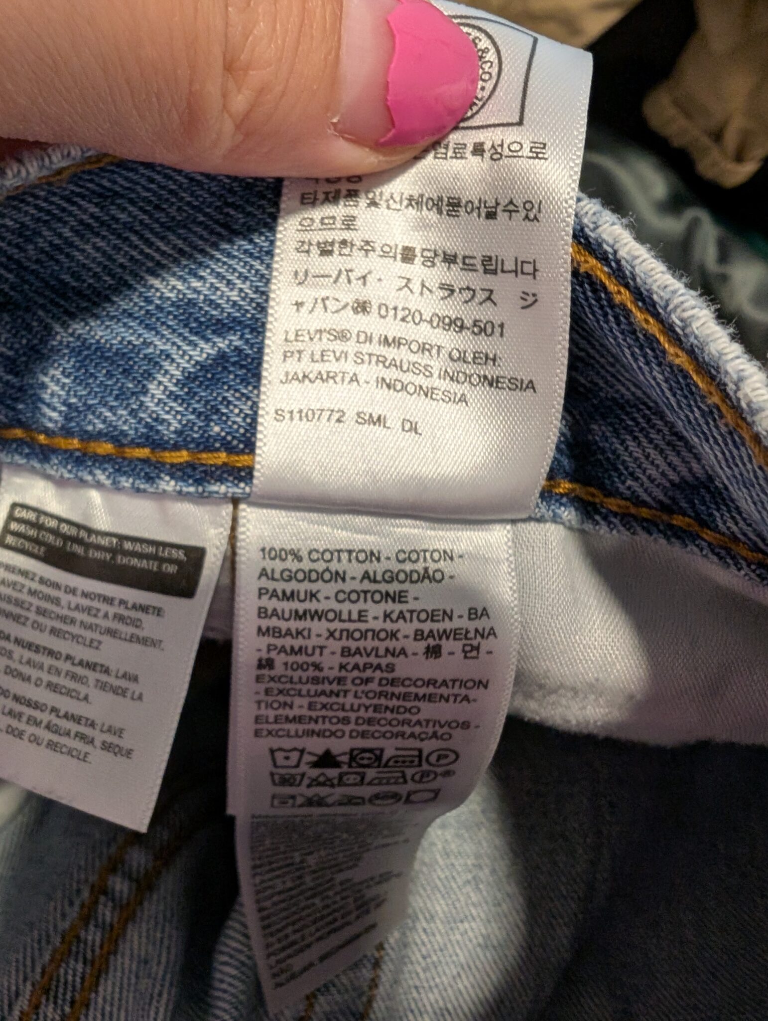 Image for Levi's/Robe courte Icon Sz 30