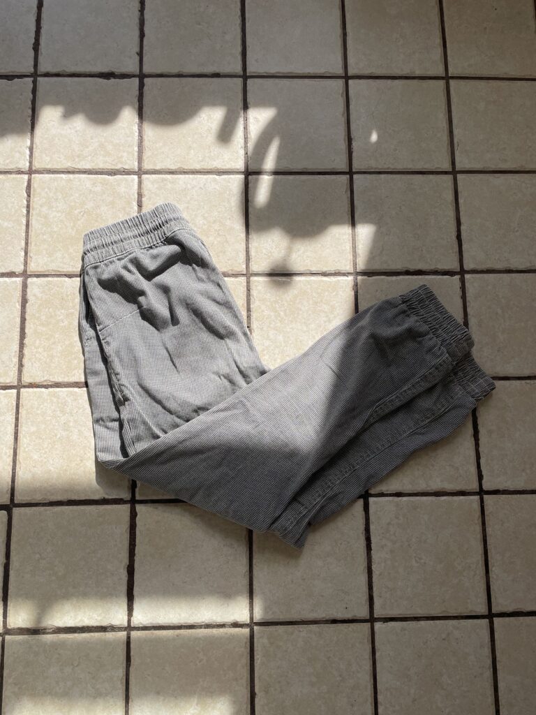 Image for Pantalons motif pied de poule