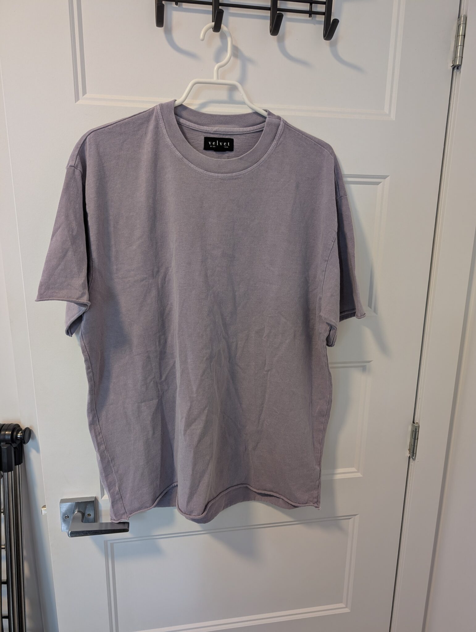Featured image for Velvet by Graham Spencer/Tshirt Lavender Sz XL