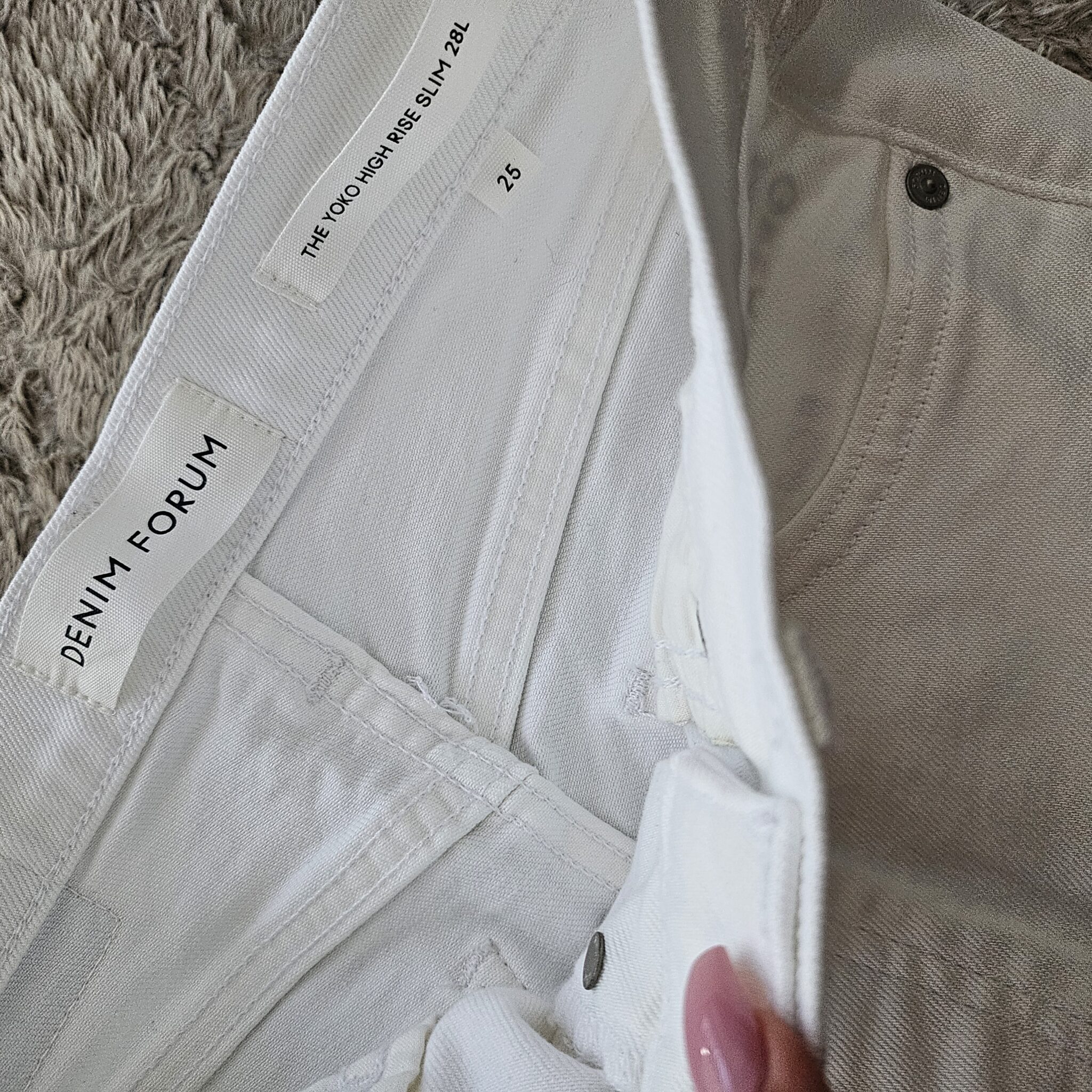 Image for Denim Forum Yoko high rise slim