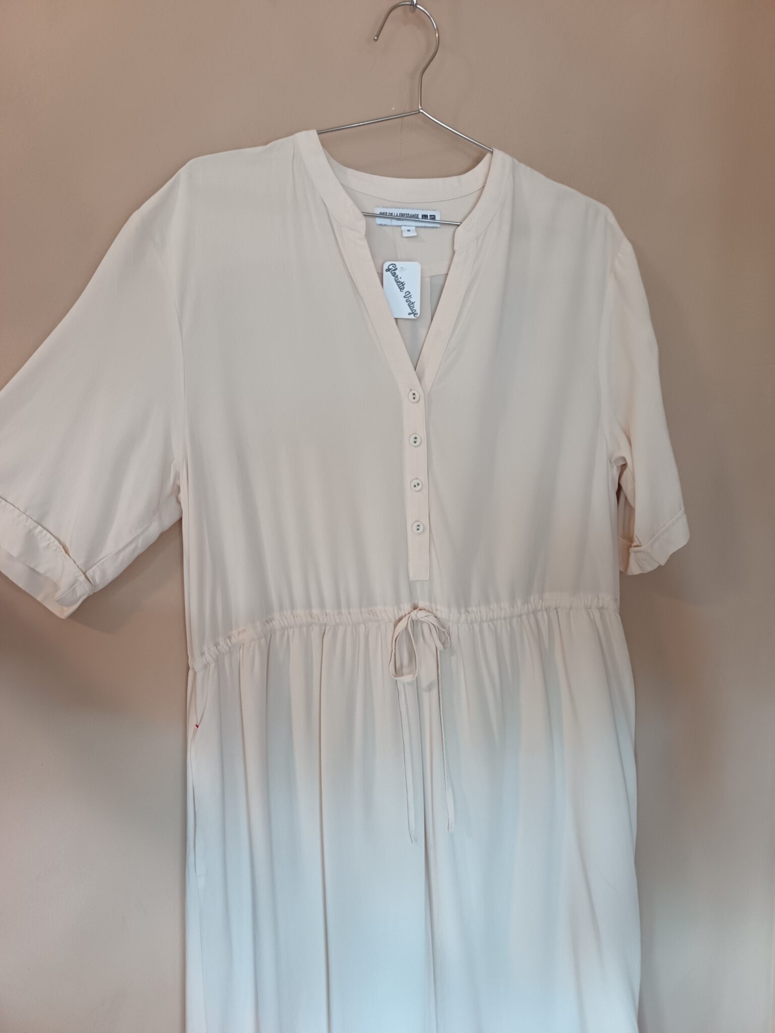 Image for Robe longue écrue Inès de la Fressange x Uniqlo