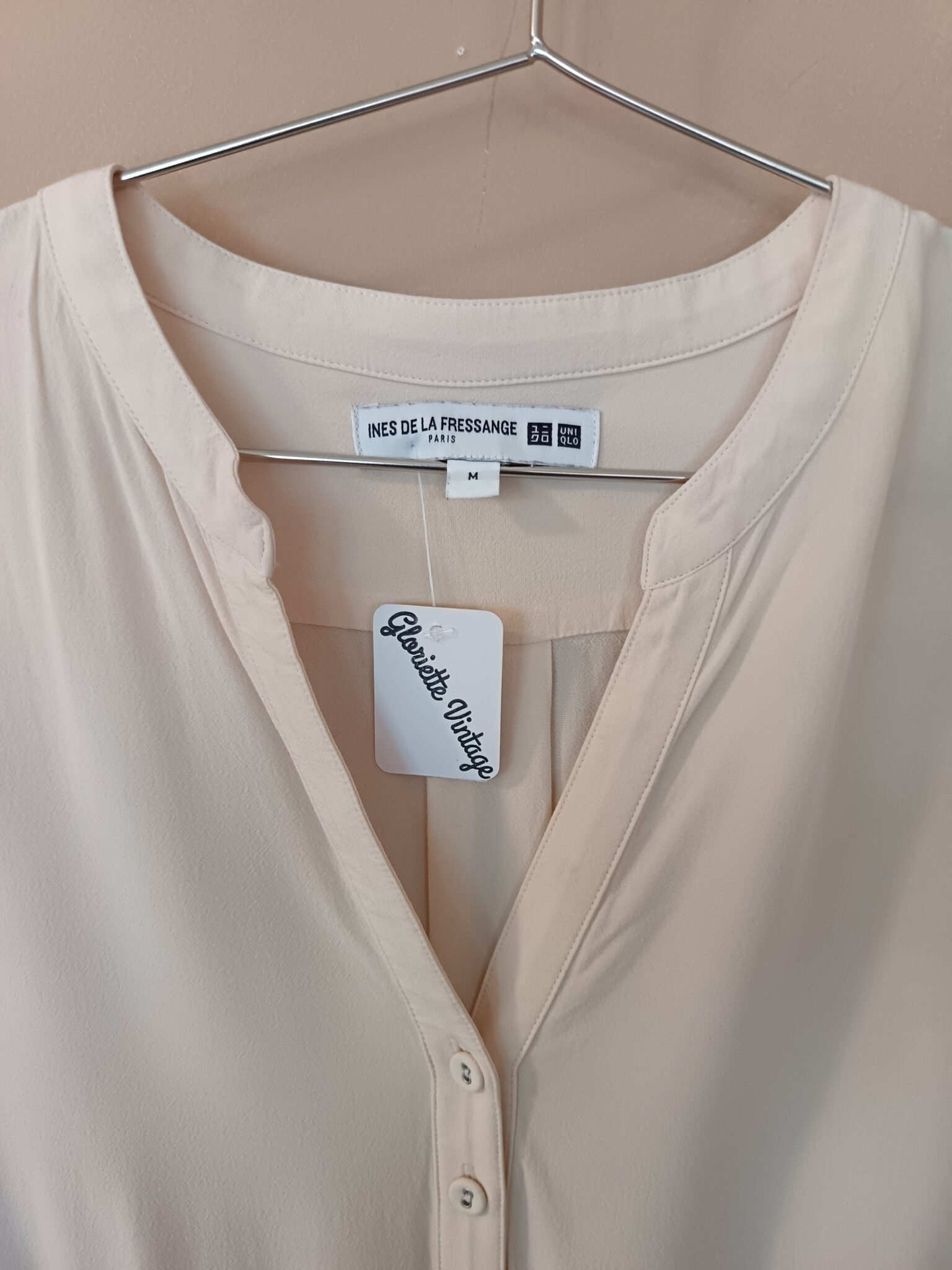 Image for Robe longue écrue Inès de la Fressange x Uniqlo