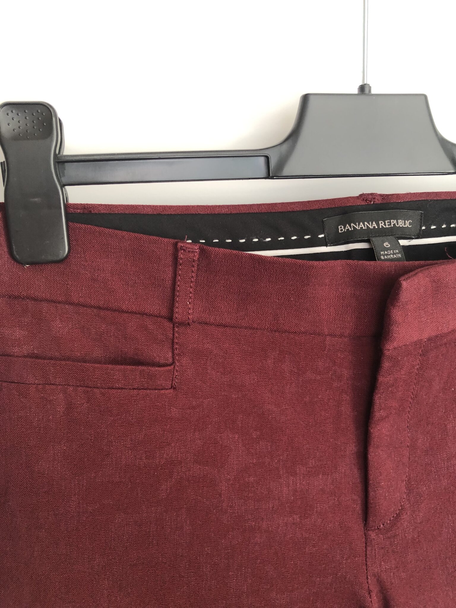 Image for BANANA REPUBLIC cropped trousers