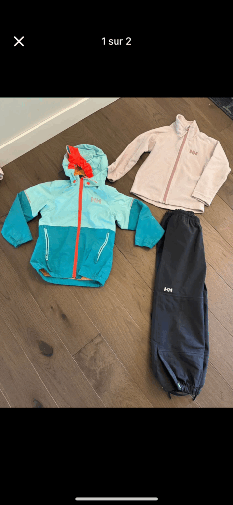 Featured image for Habit de d’automne enfants Helly Hansen