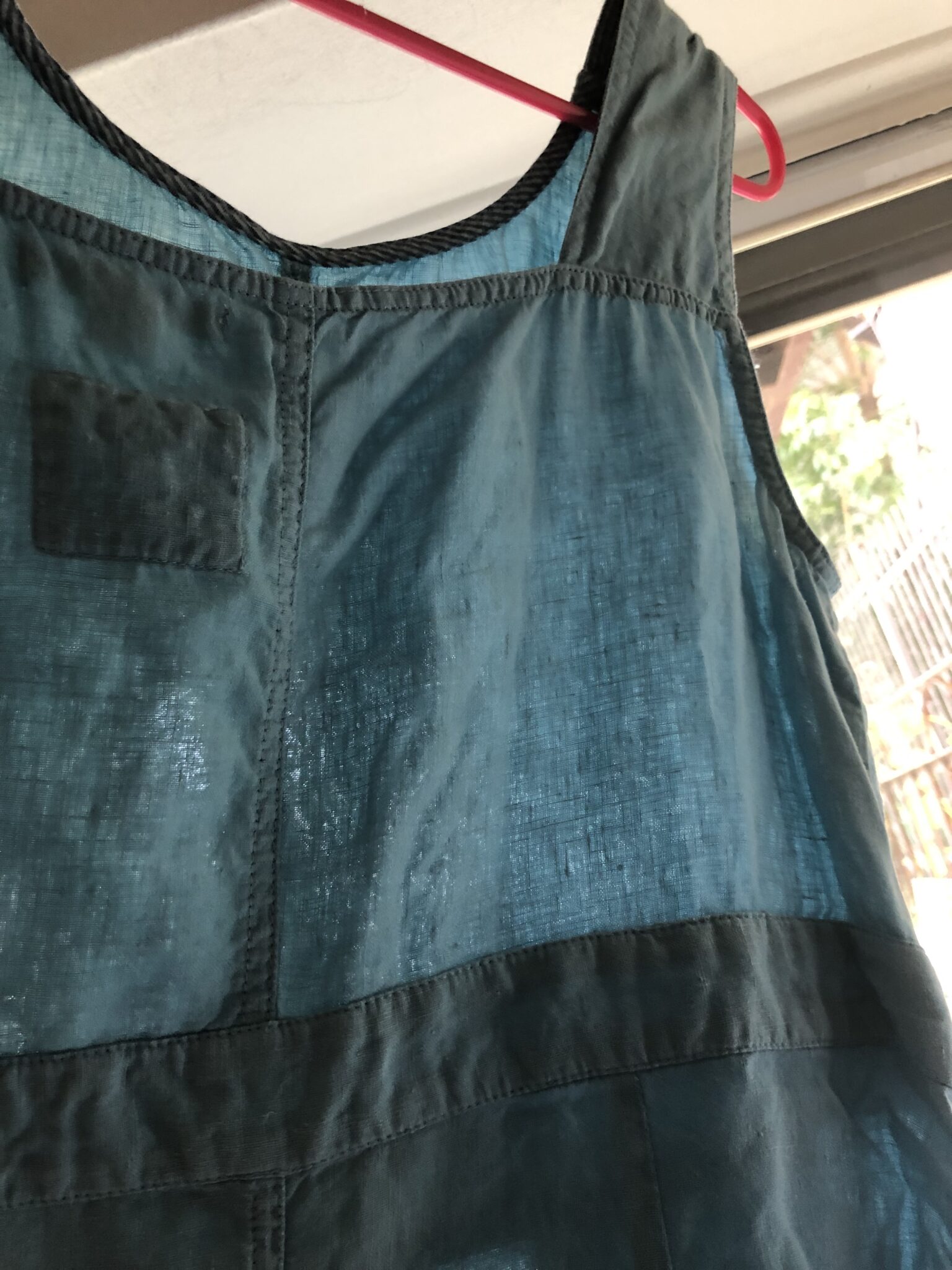 Image for Robe style jumper en lin Aqua 🐠