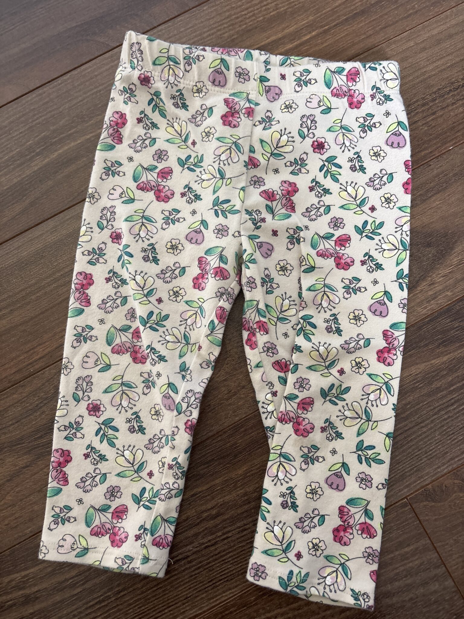 Featured image for Legging fleuri 6-12 mois