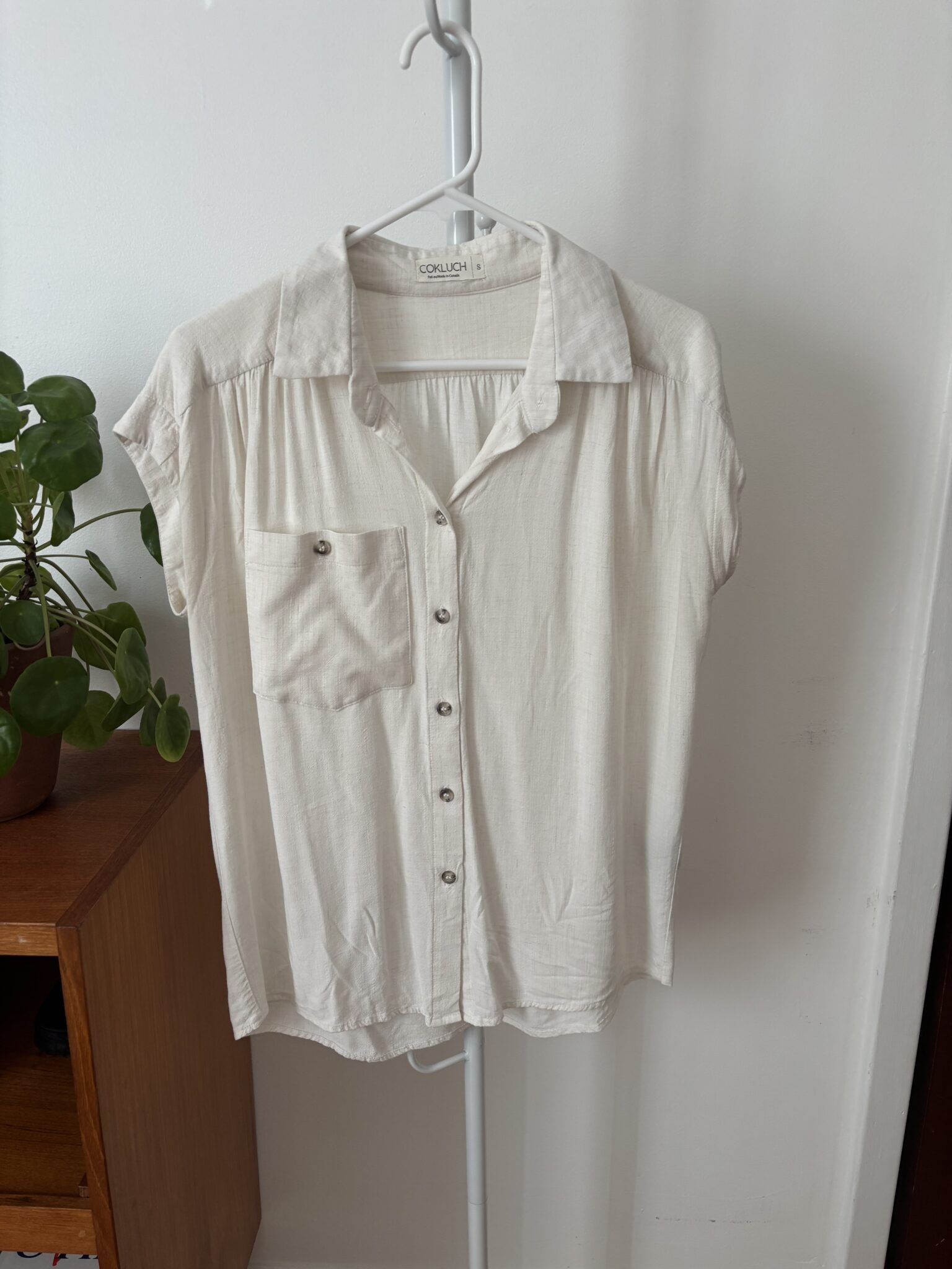 Featured image for Summer linen shirt
