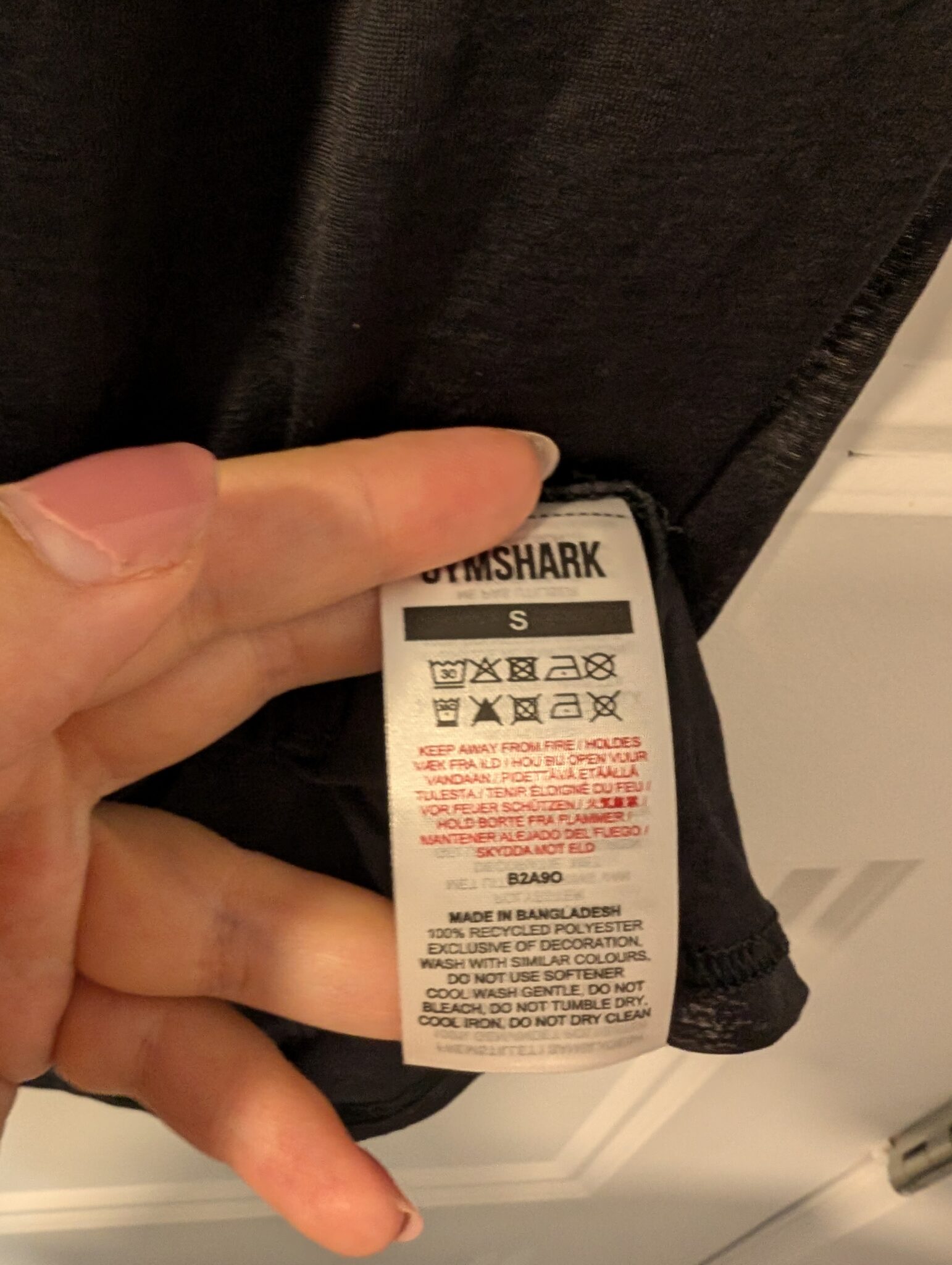 Image for Gymshark/Camisole Sz S