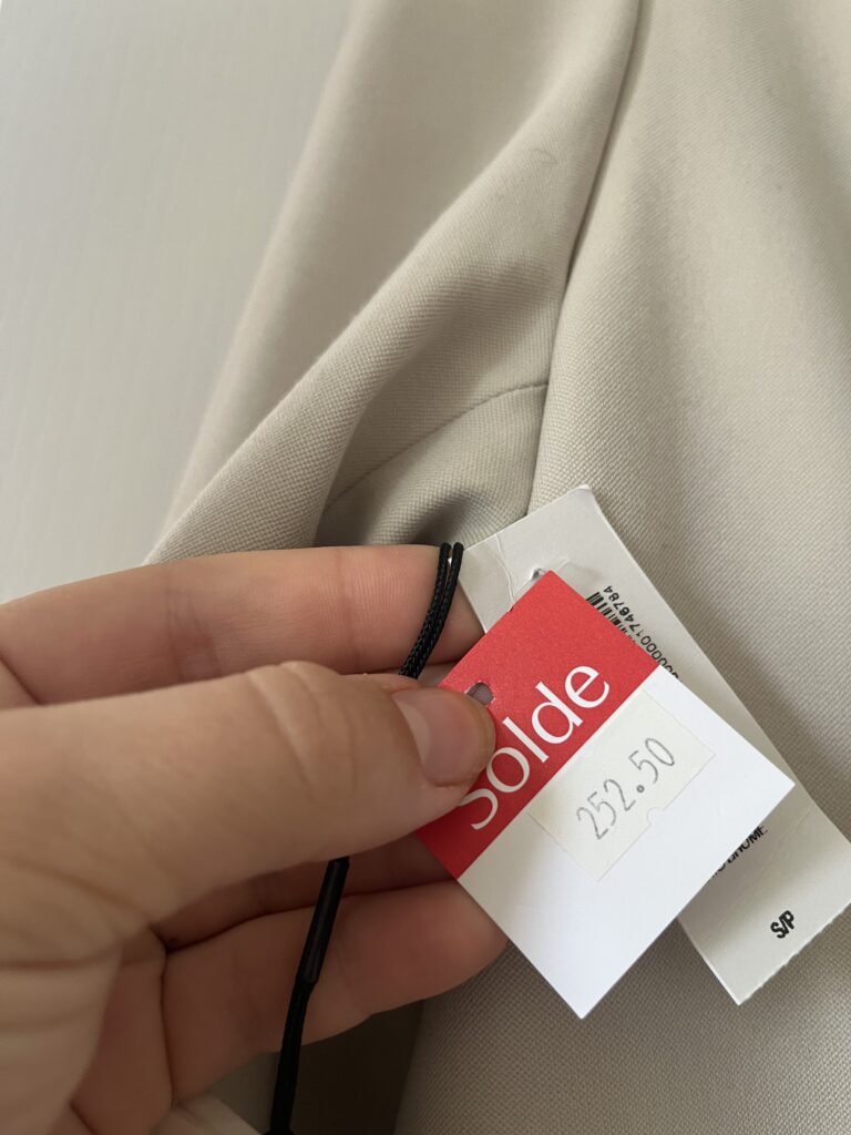 Image for Manteau Babaton Aritzia taille S neuf beige