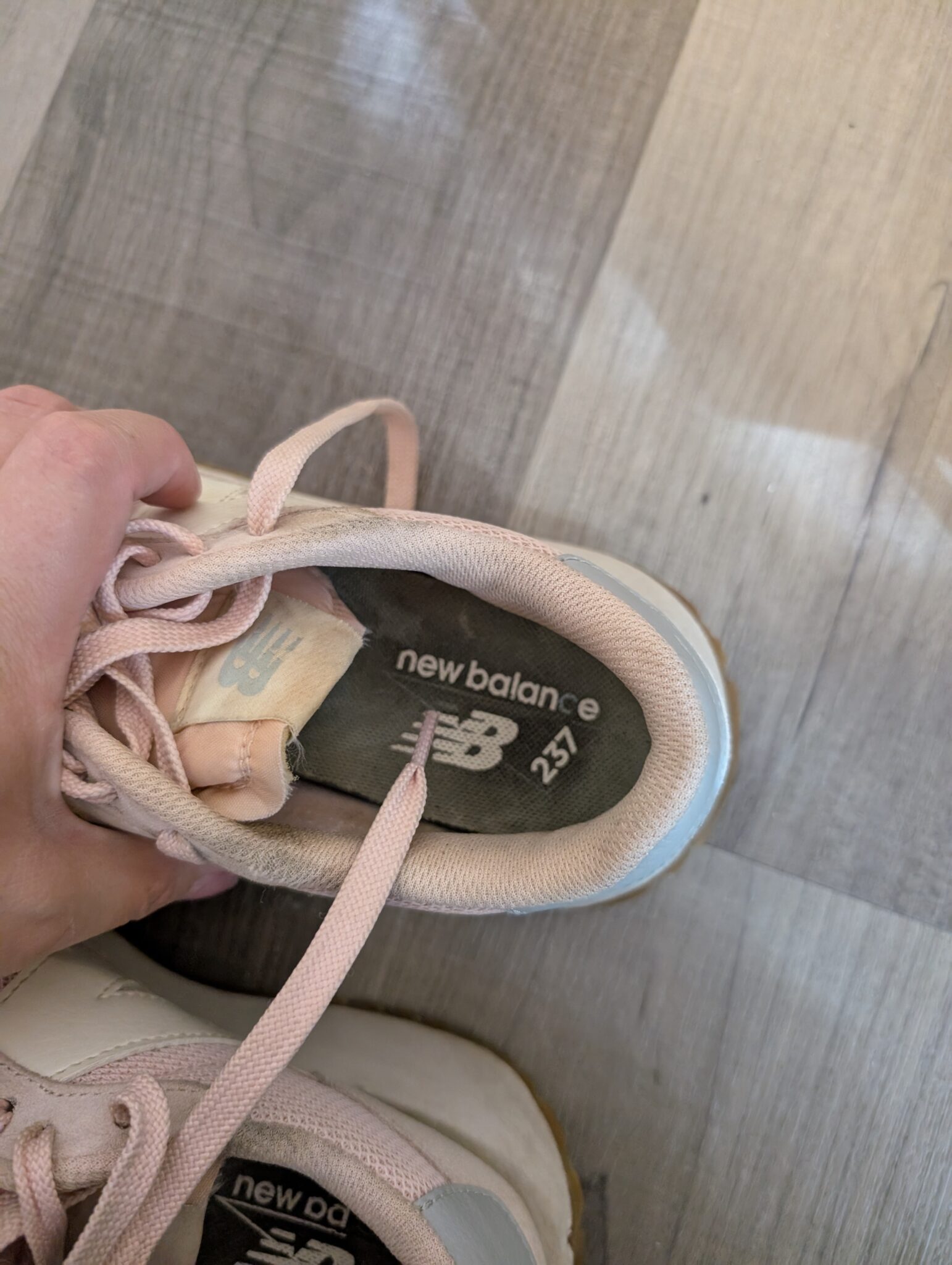 Image for New Balance/Souliers 237 rose Sz 8