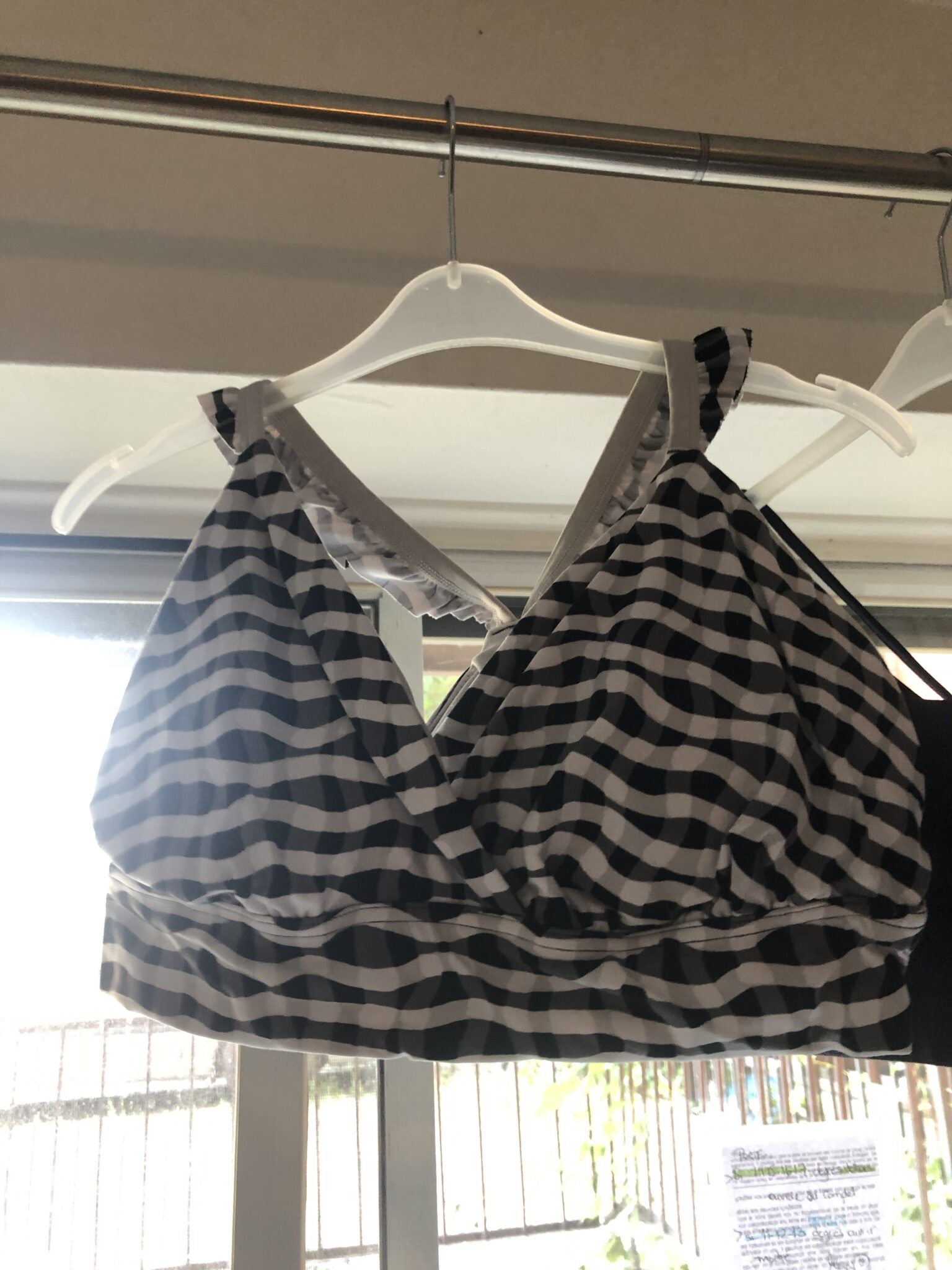 Featured image for Black and white gingham top