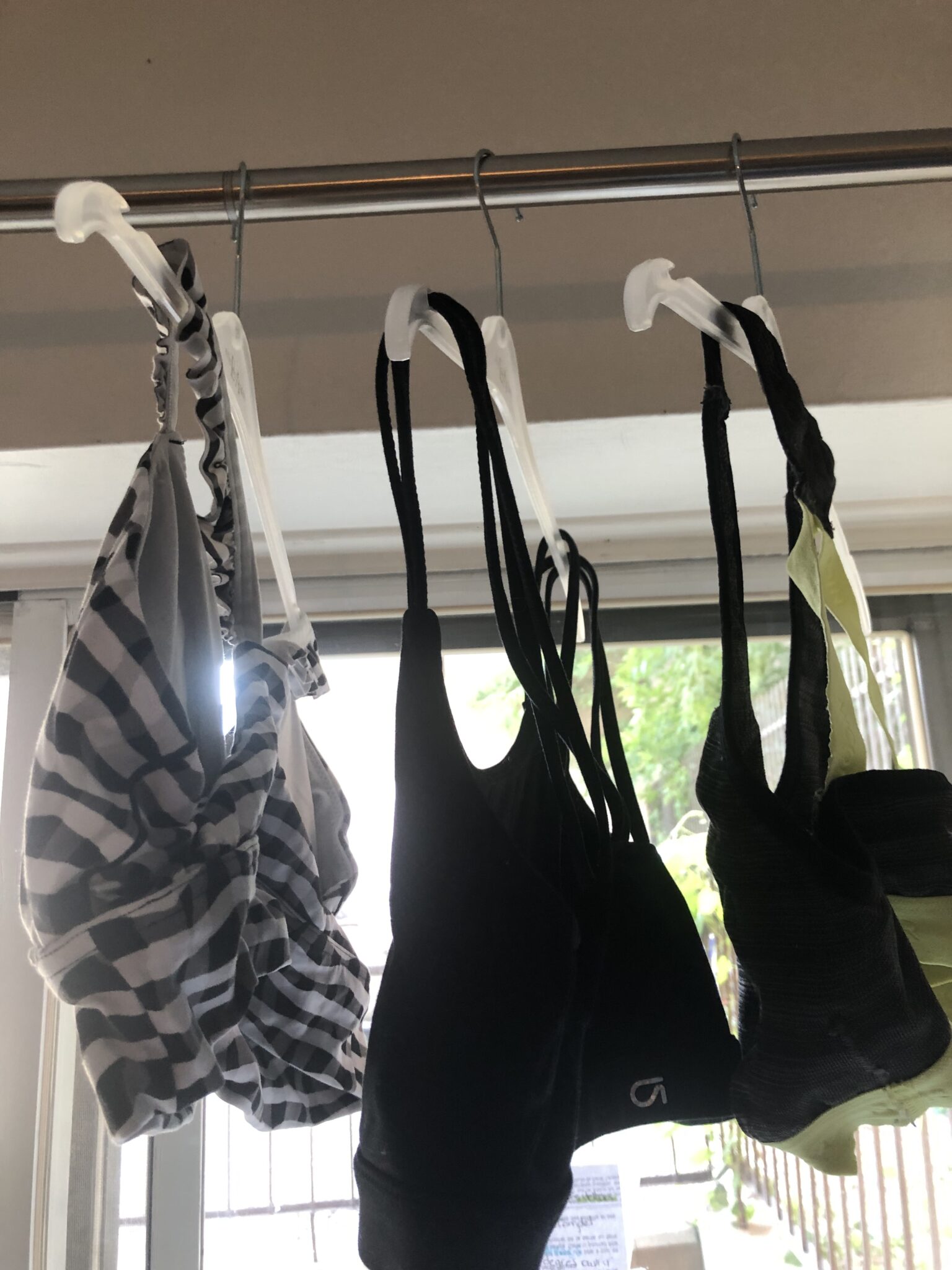 Image for Black and white gingham top