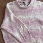 Featured thumbnail for Chandail chaud rayé rose