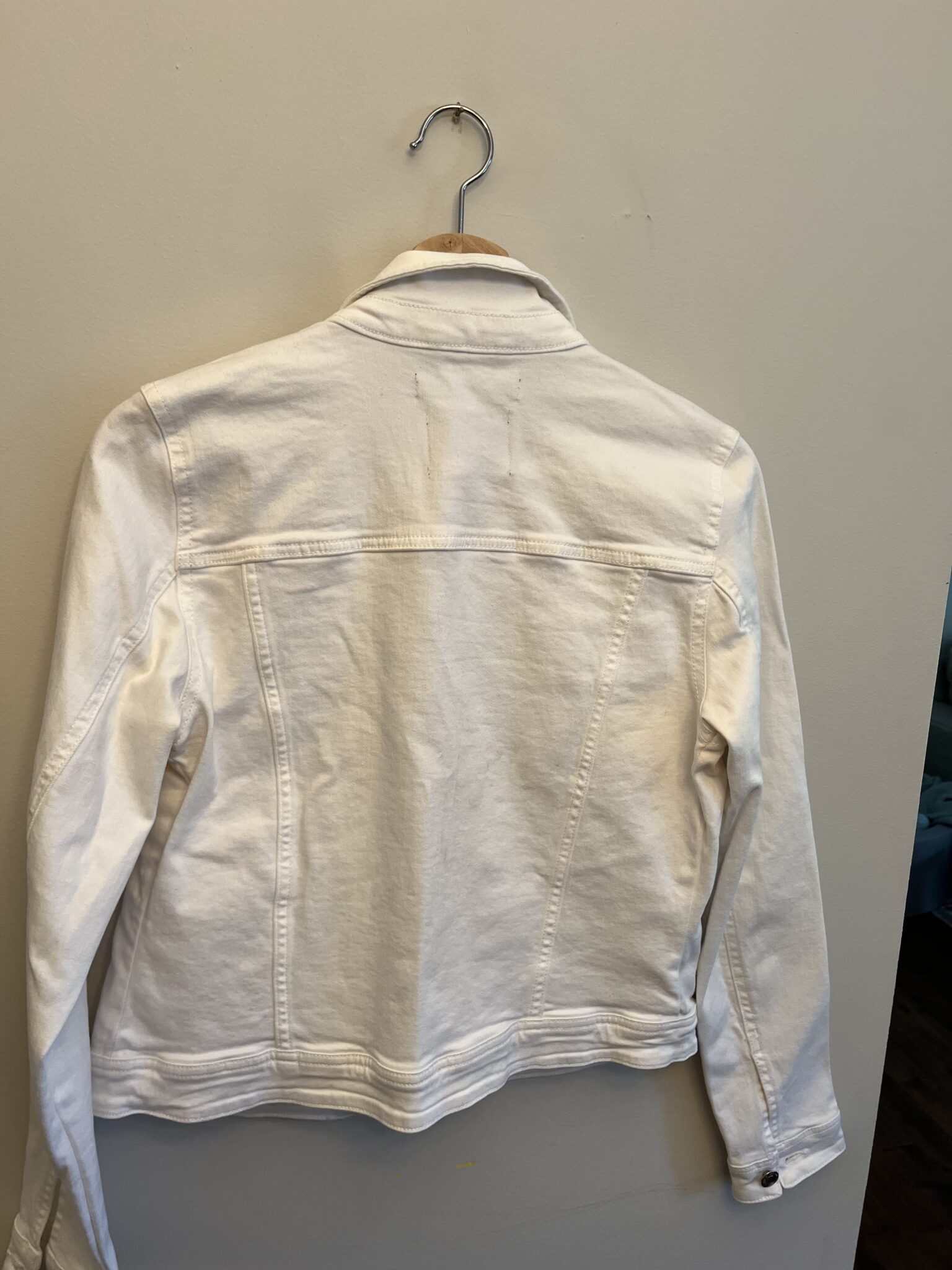Image for Veste en jeans blanche neuve