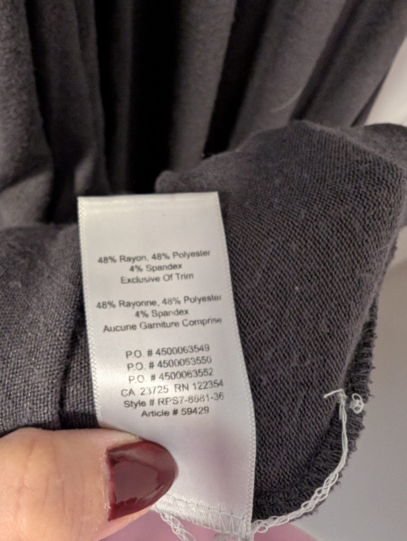 Image for Aritzia/Wilfred Free Robe Assonance Sz XS