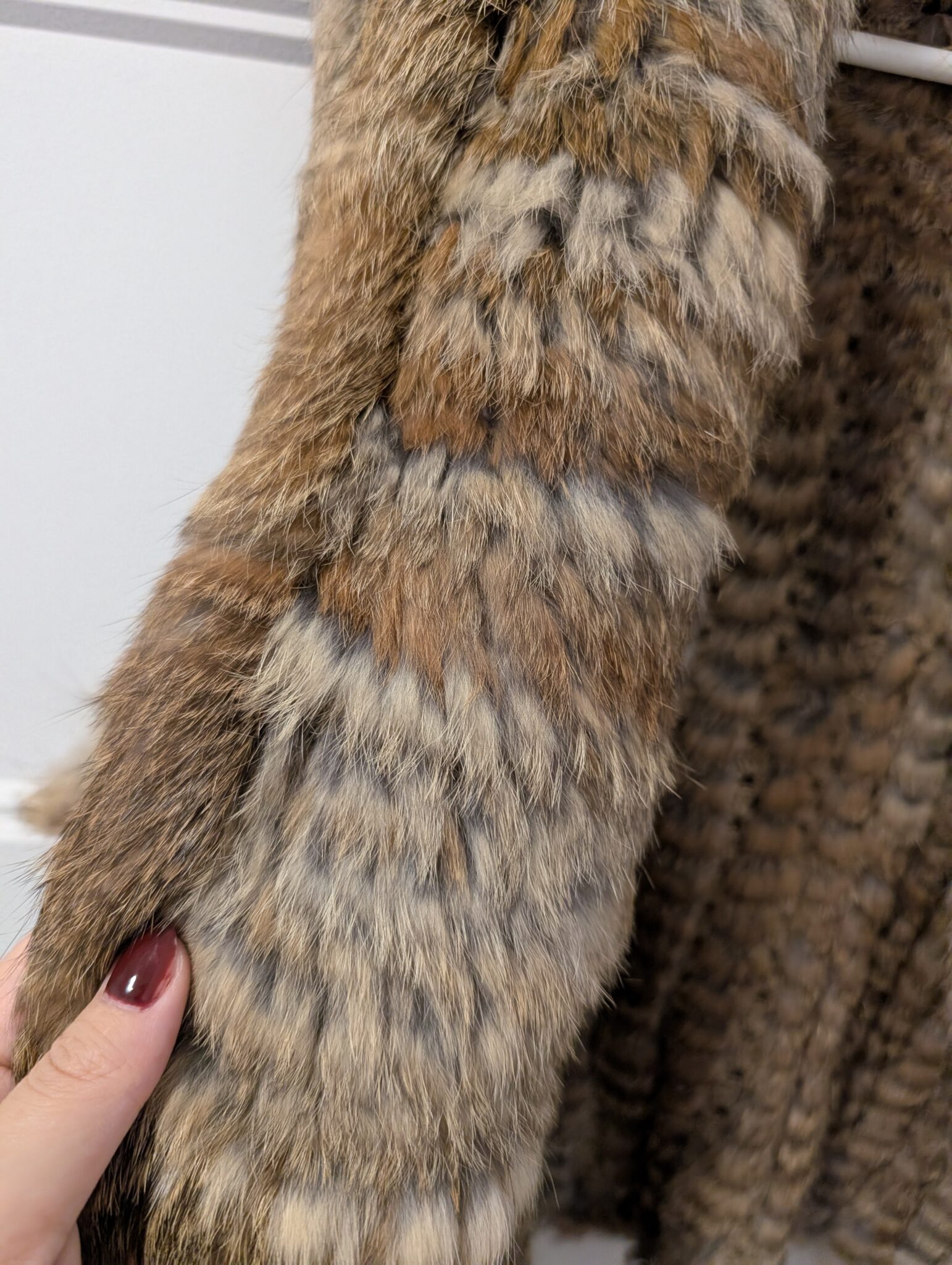 Image for Rudsak/Veste en fourrure de lapin Sz XS