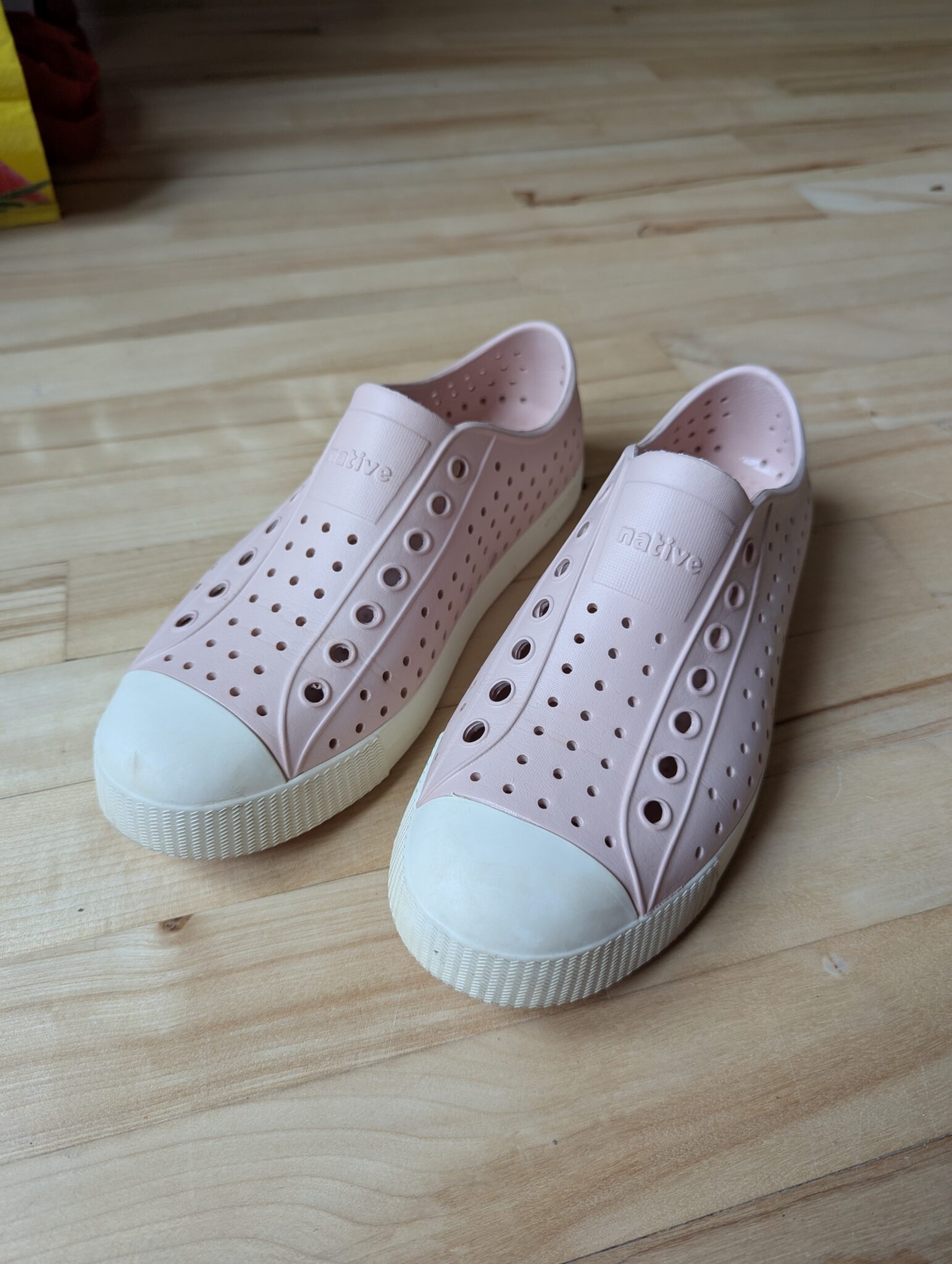 Image for Chaussure NATIVES femme rose pâle