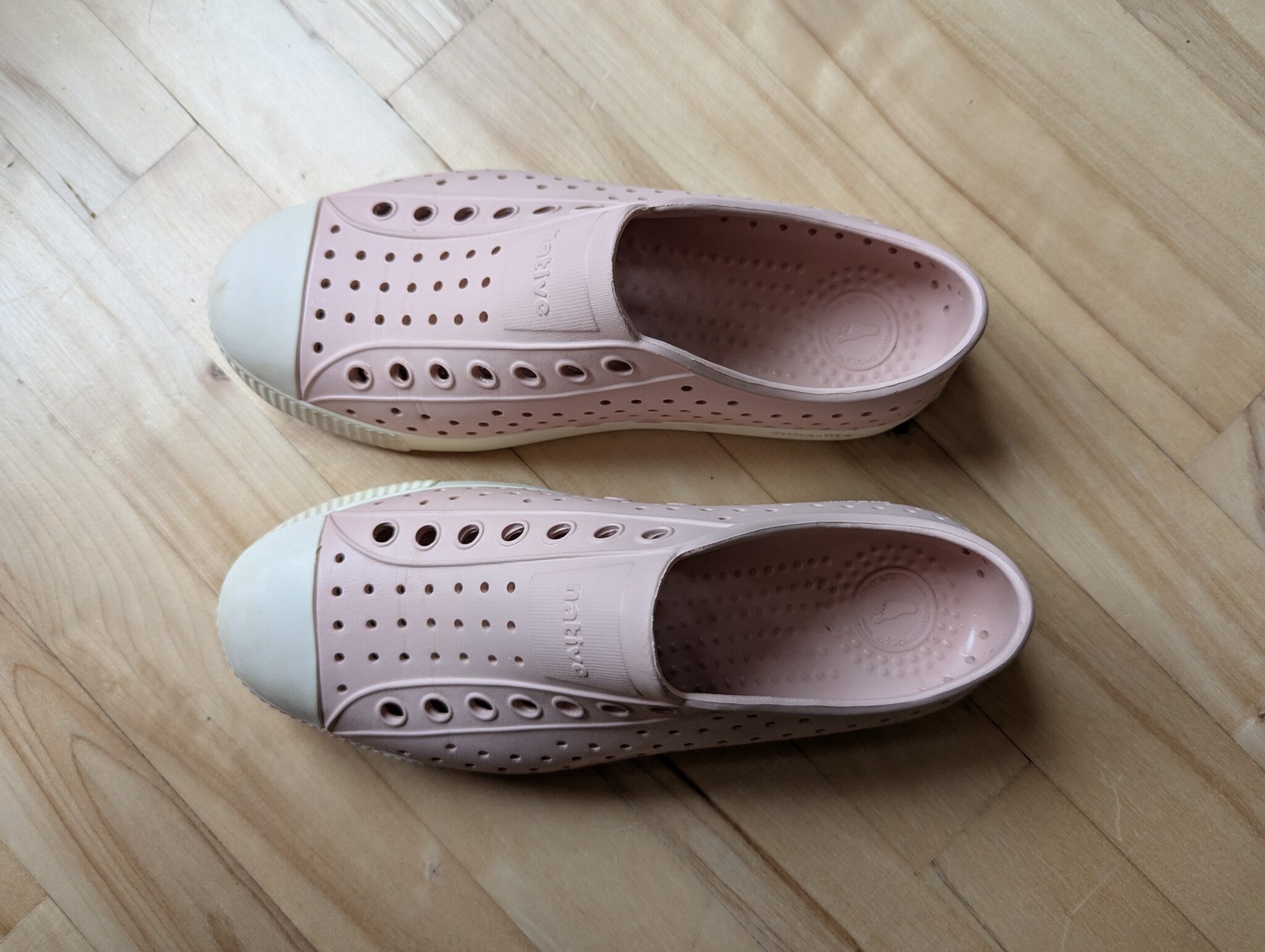 Image for Chaussure NATIVES femme rose pâle