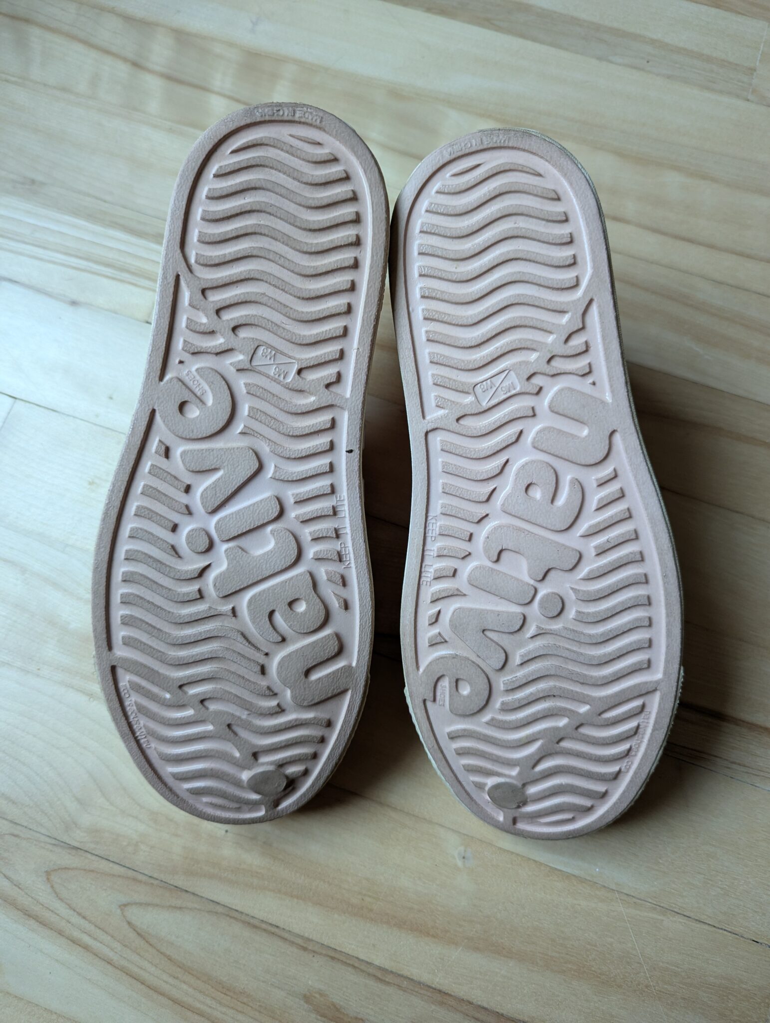 Image for Chaussure NATIVES femme rose pâle