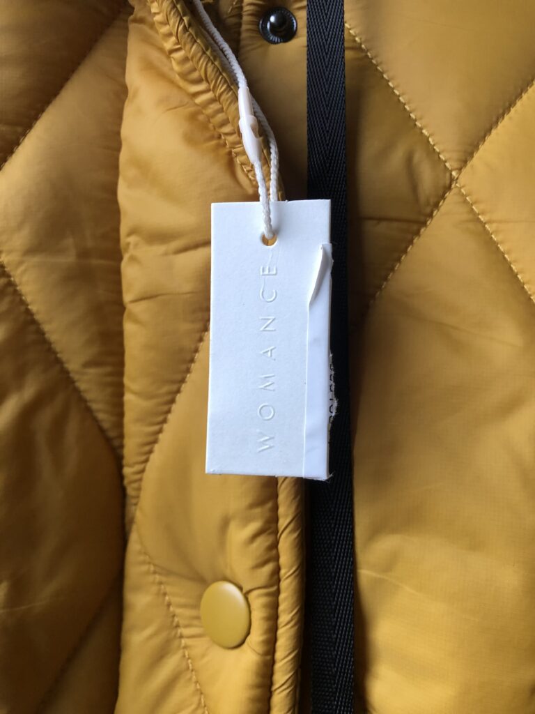 Image for Manteau d'hiver Womance jaune moutarde