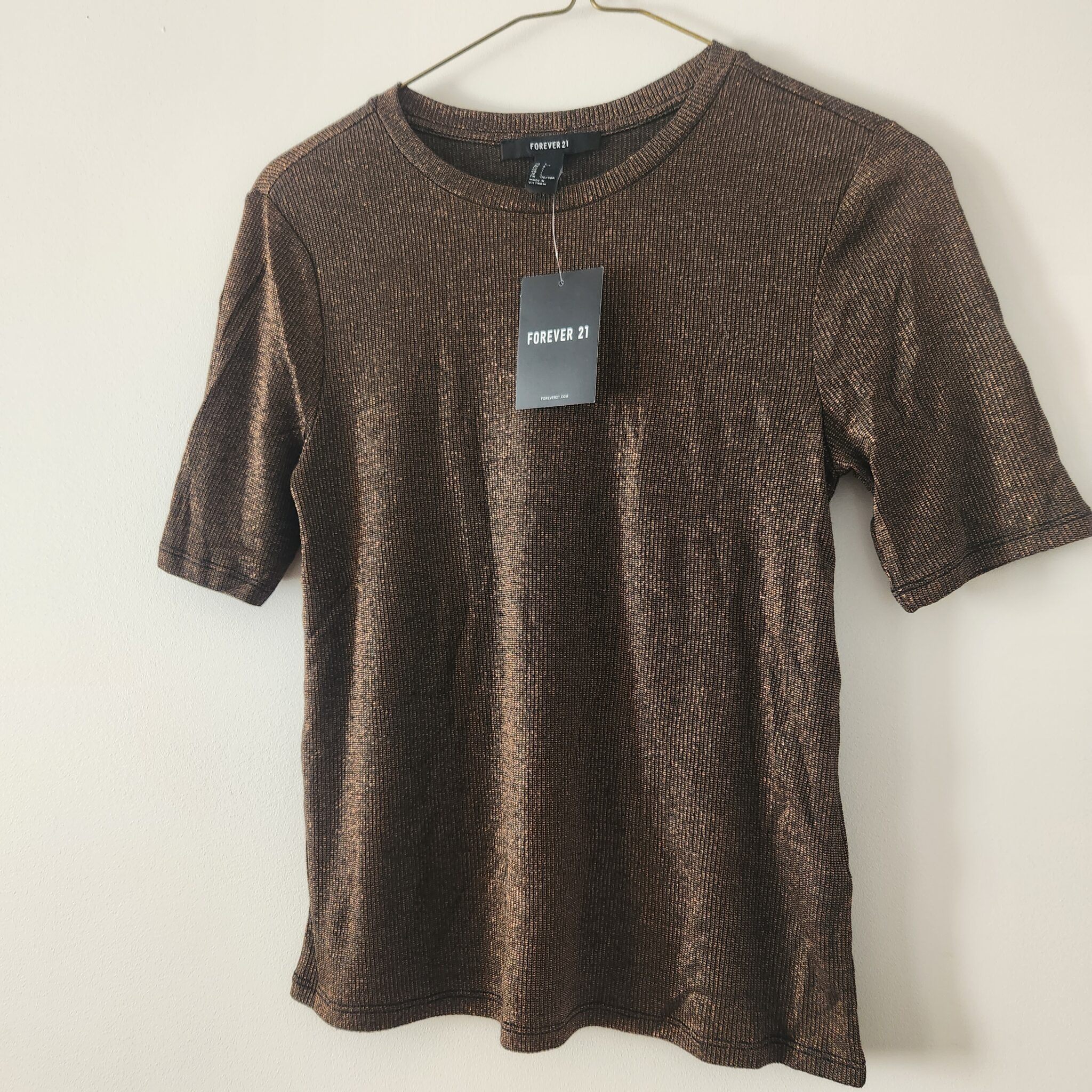 Featured image for Sparkling brown top