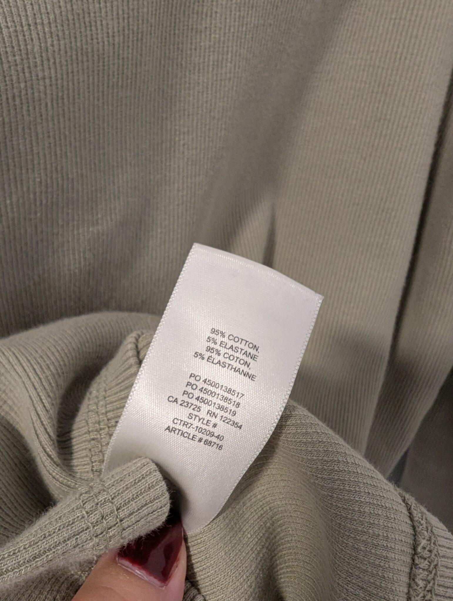 Image for Aritzia/Wilfred Free Chandail "Mavis" Sz S