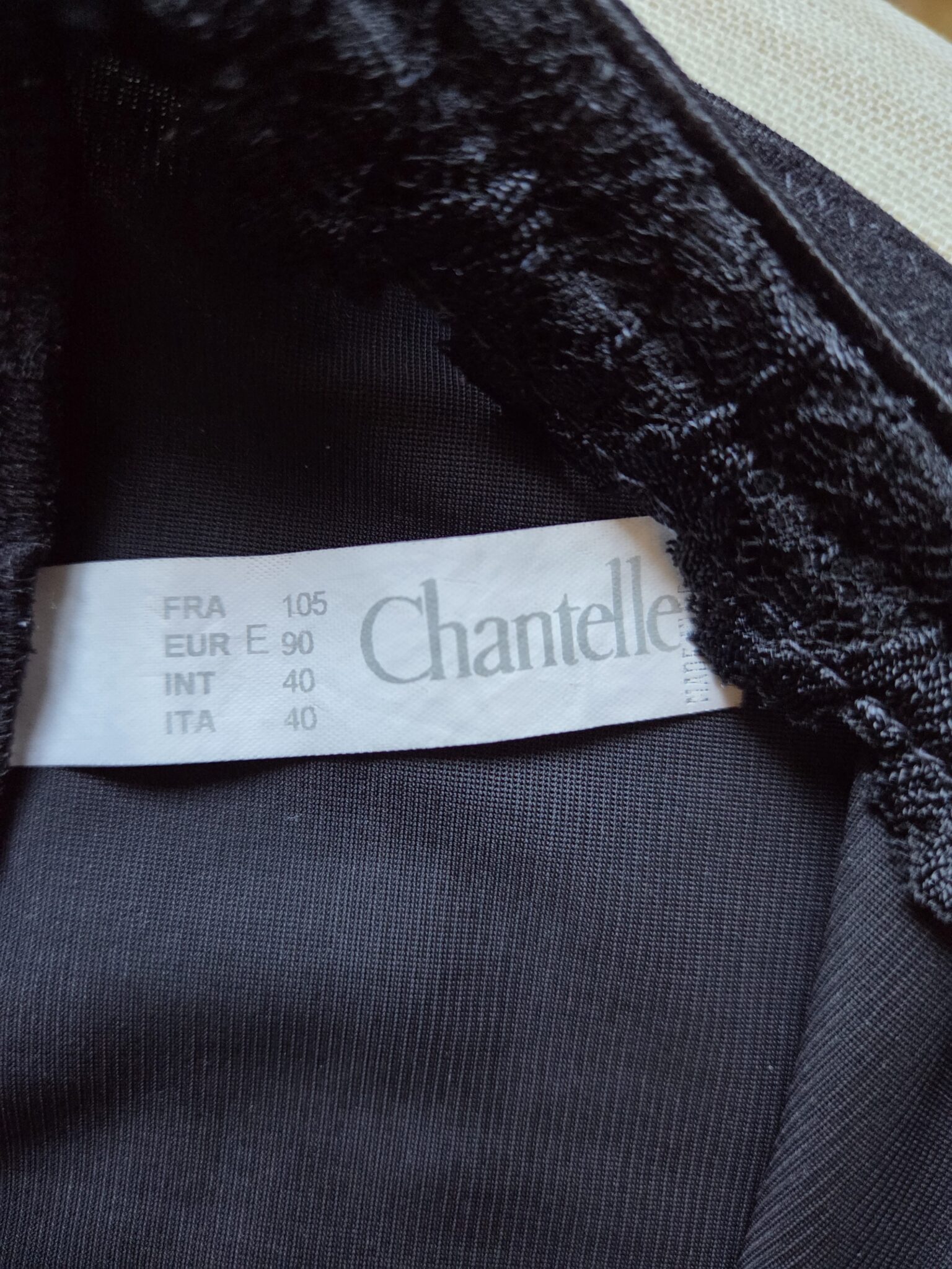 Image for Chantelle-Superb black bodysuit