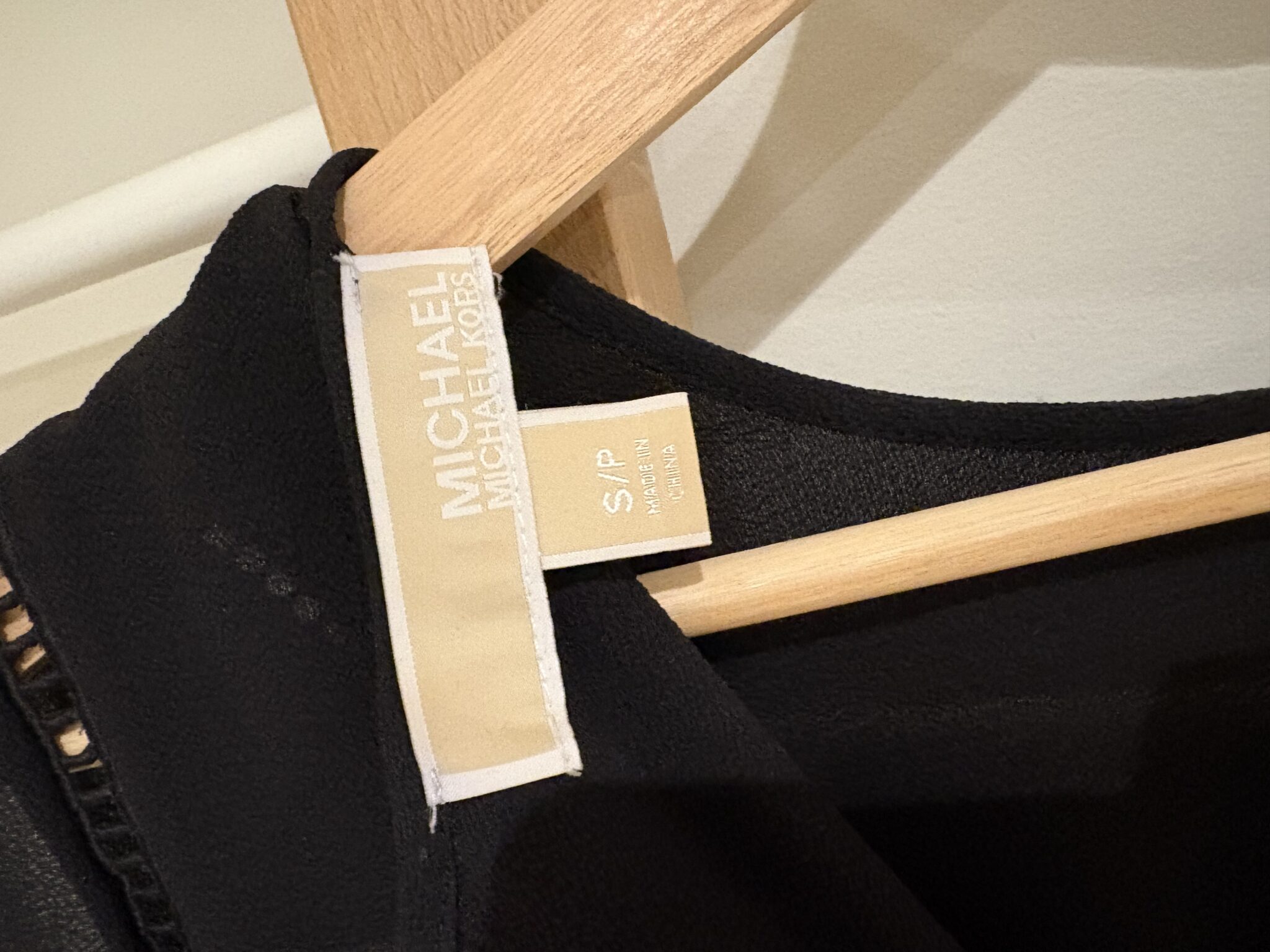 Image for Blouse à manches courtes Michael Kors en voilage