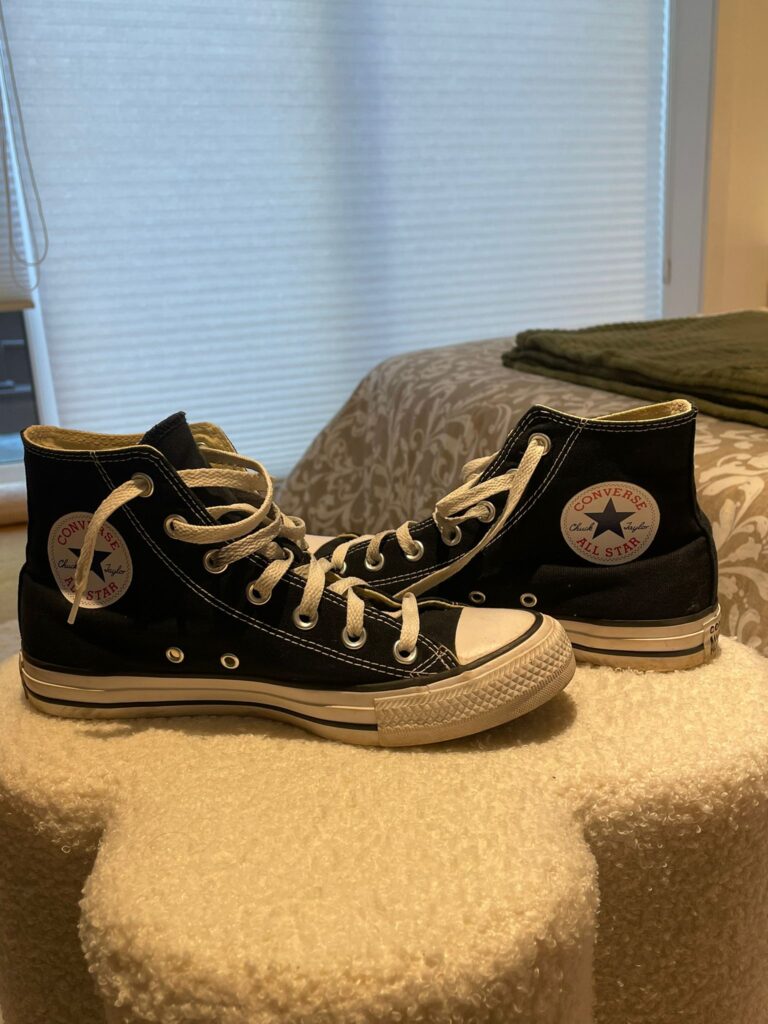 Image for Converse Chuck Taylor All Star noires et blanches